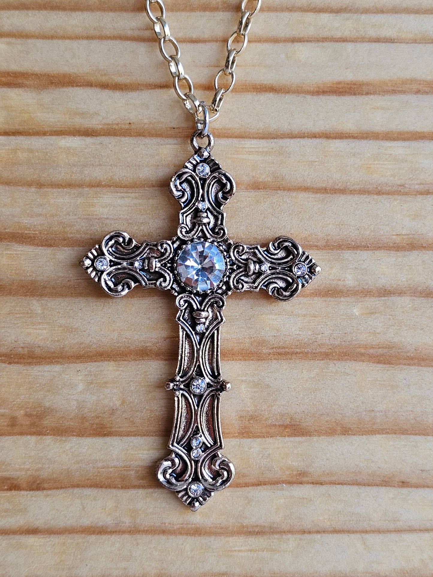 Elegant Cross Necklace