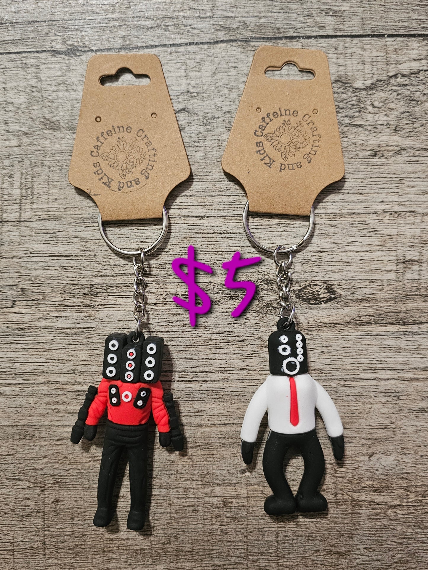 Skibidi Keychains