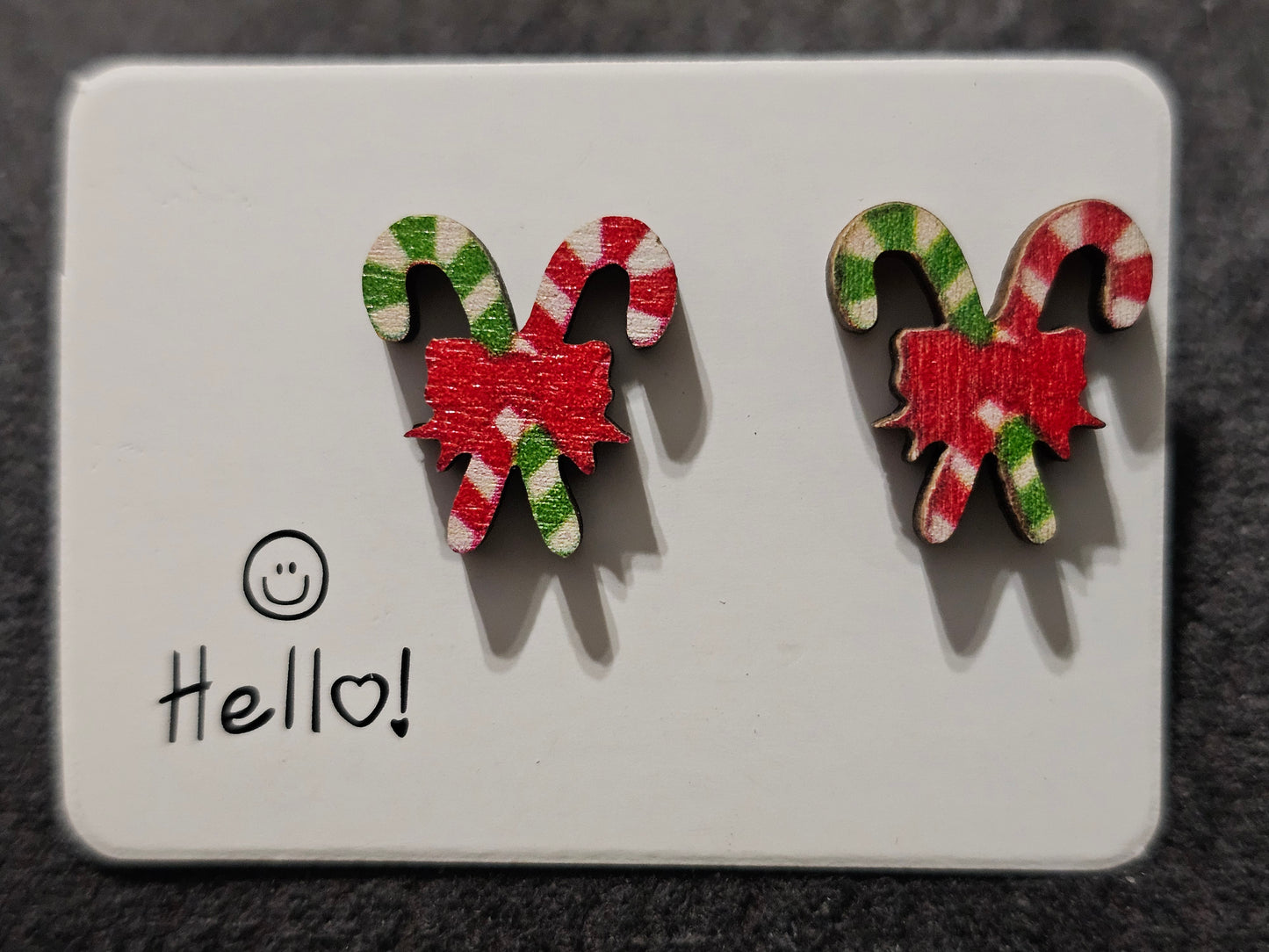 Candycane Earrings