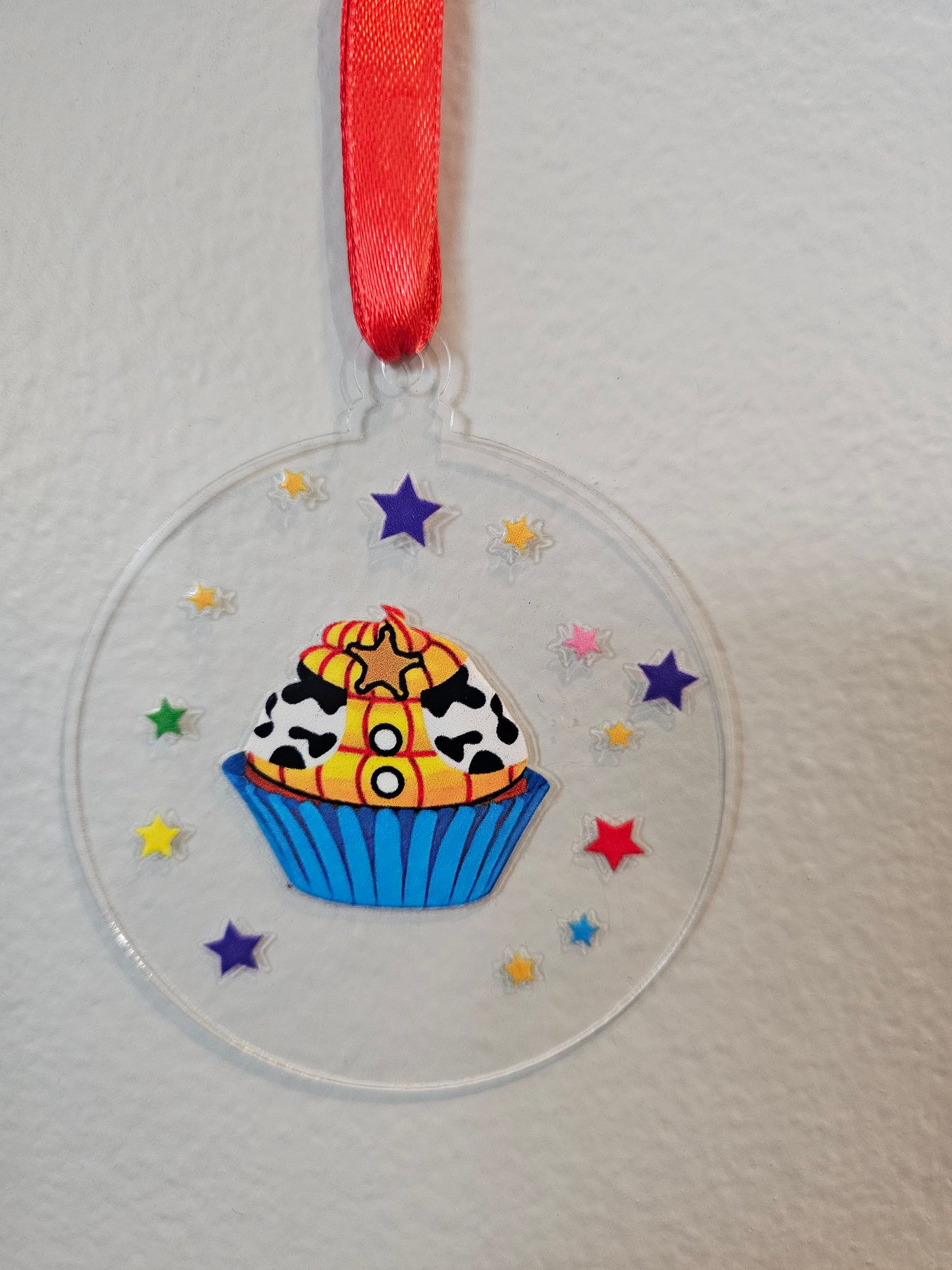 Toy Cupcake Ornaments 7pk