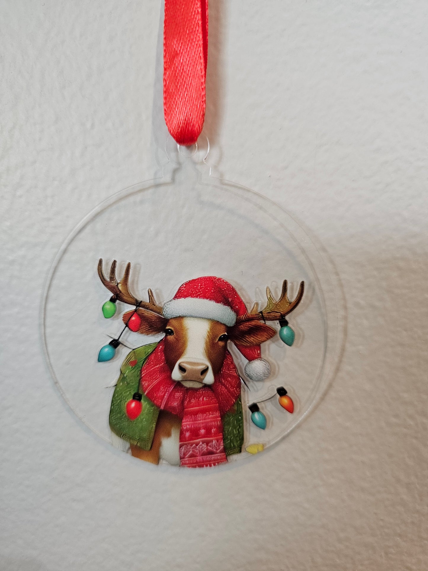Christmas Cows 3 Pack Ornament