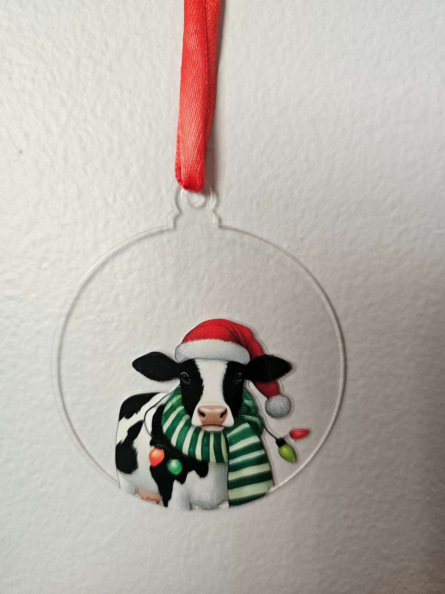 Christmas Cows 3 Pack Ornament