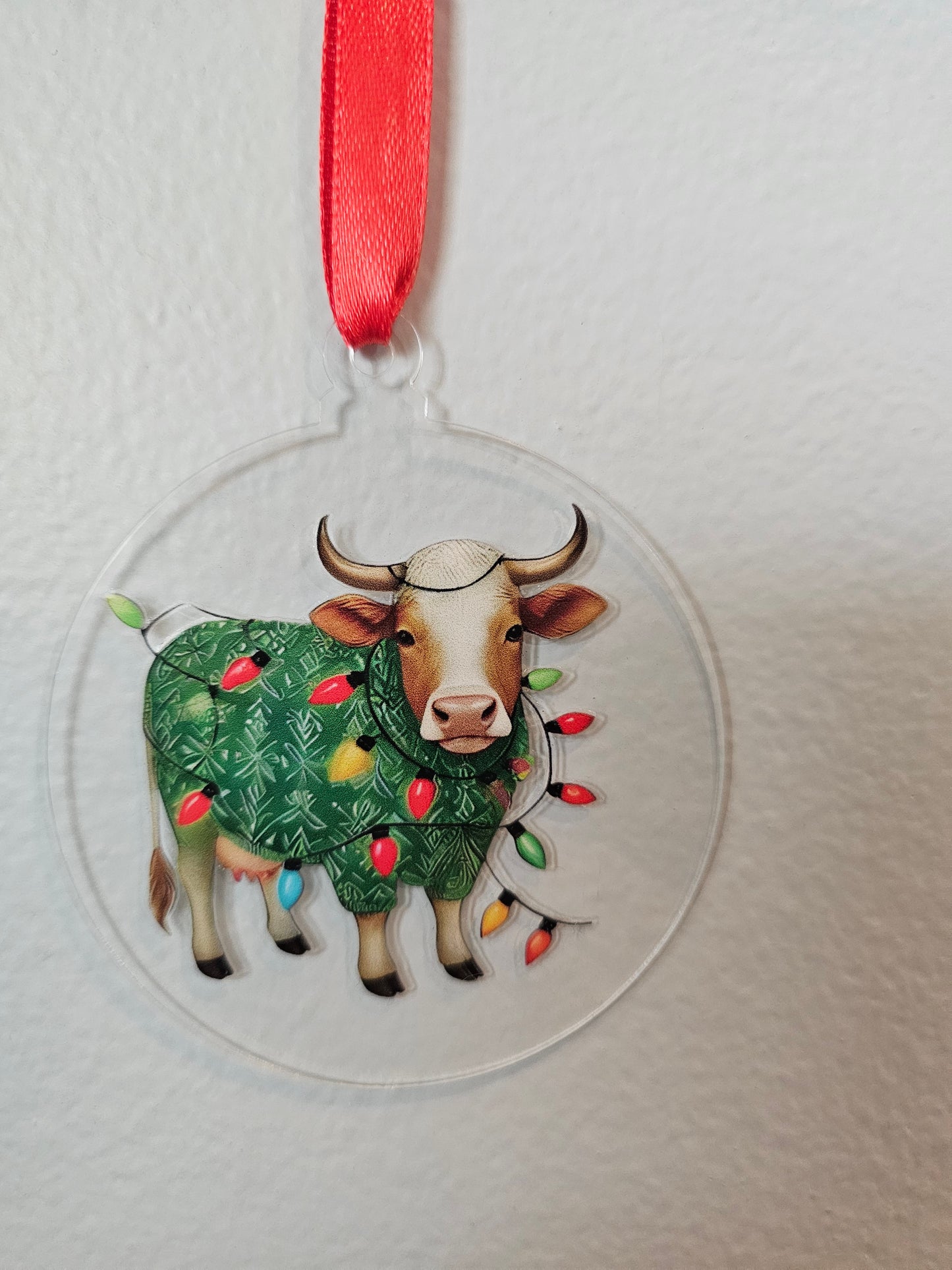 Christmas Cows 3 Pack Ornament