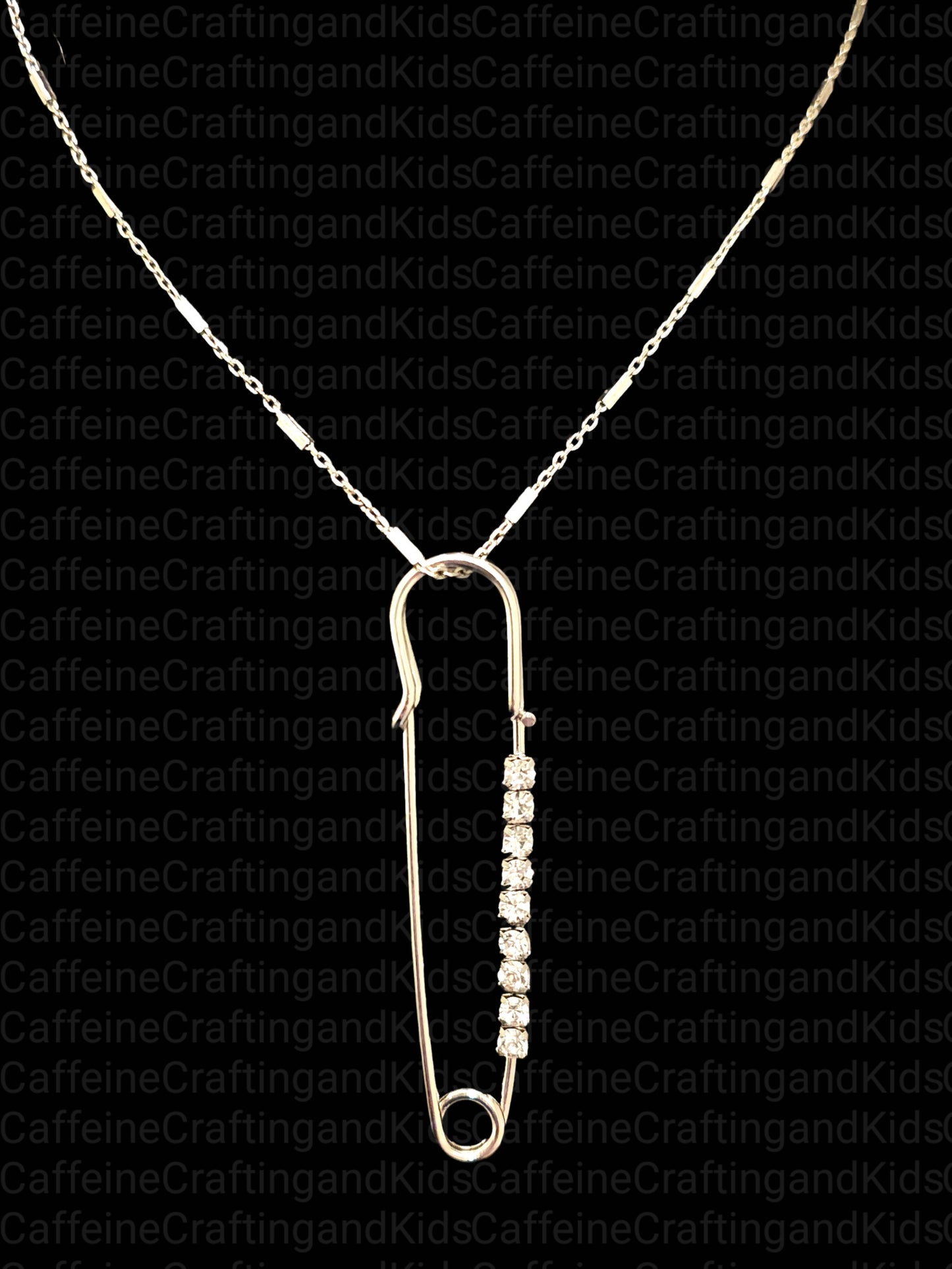 Safety Pin Necklace