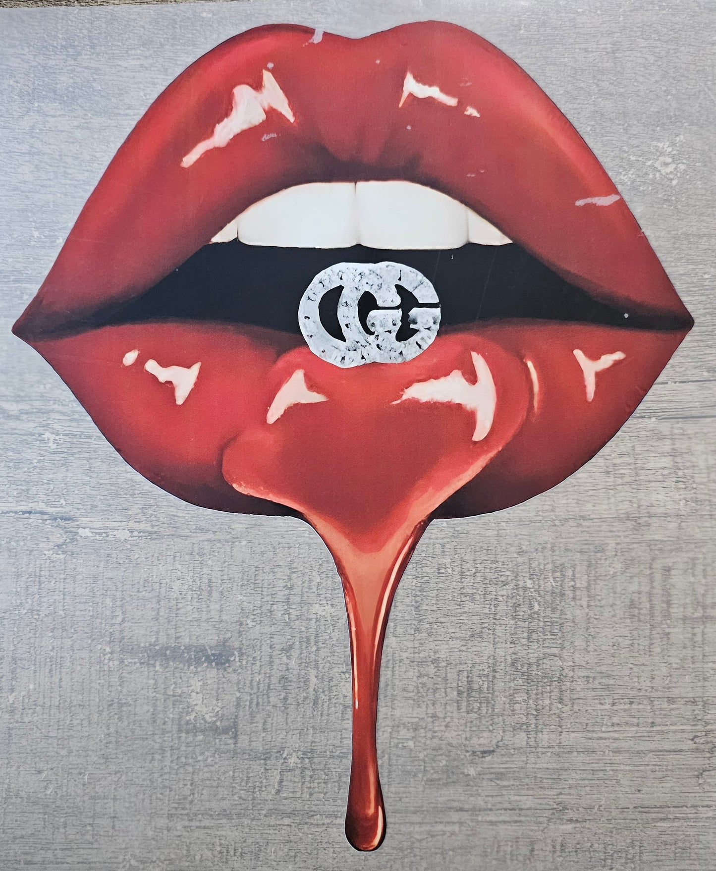 Brand Lips DTF