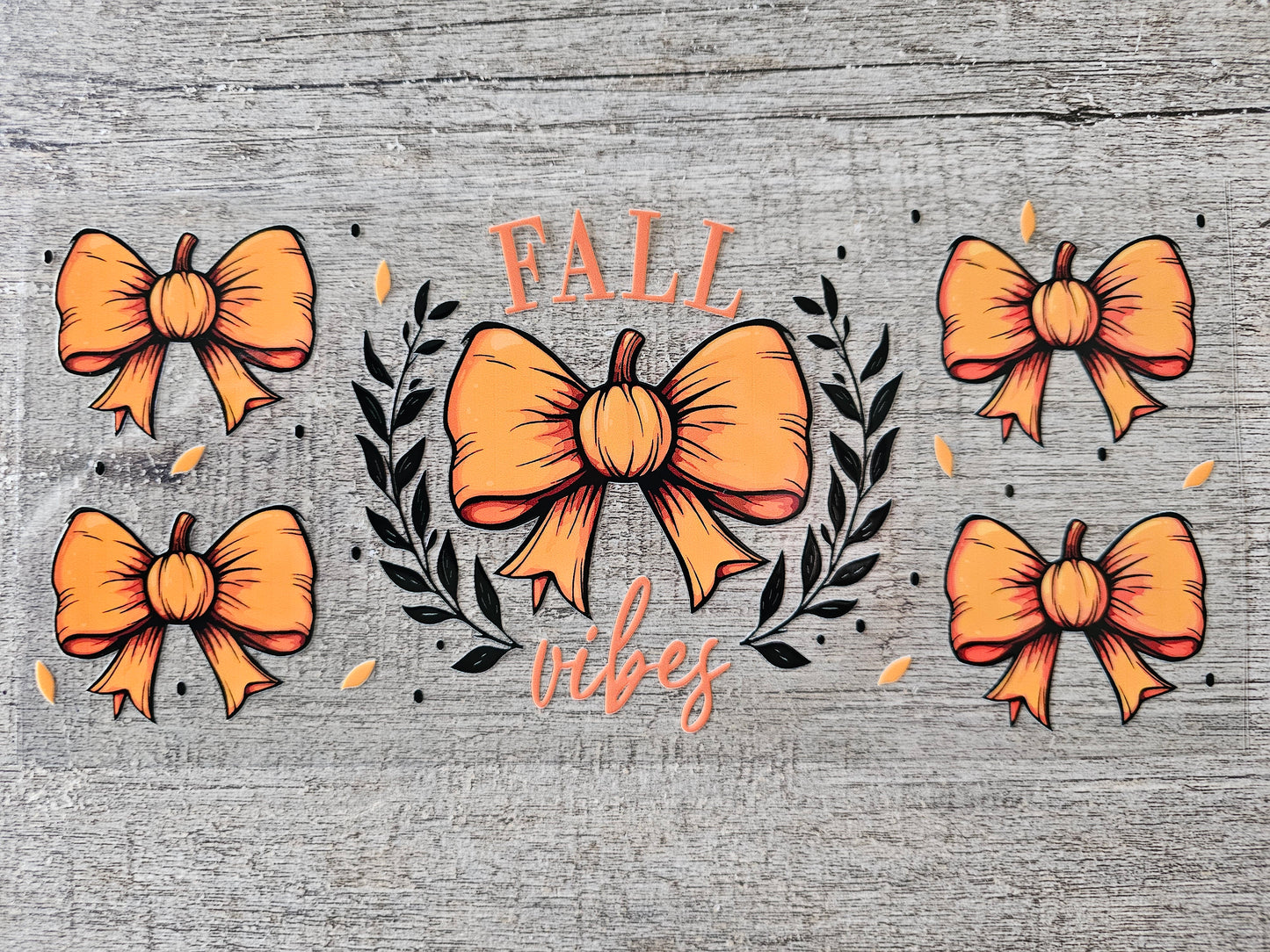 Thanksgiving Fall Vibes 16oz Wrap