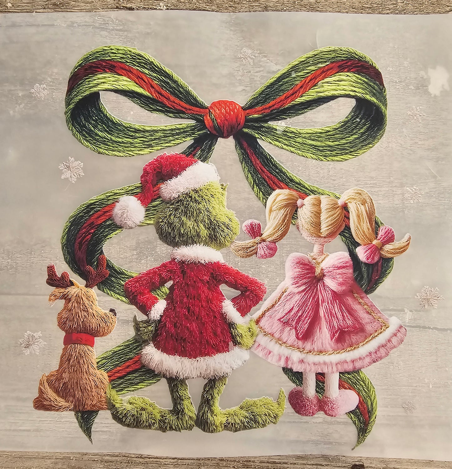 Green Man Christmas DTF