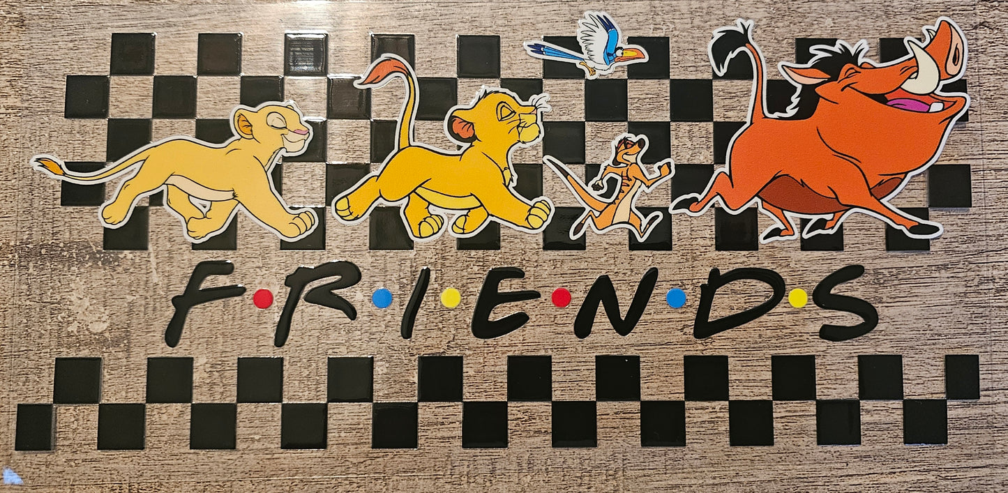 Lion Friends 16oz Wrap