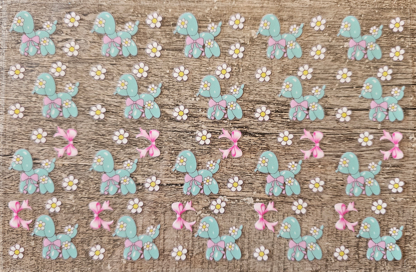 Balloon Dog Pen/Bookmark Wrap Sheet