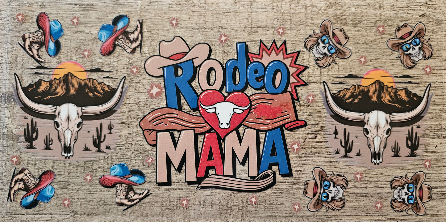 Western Rodeo Mama 16oz Wrap