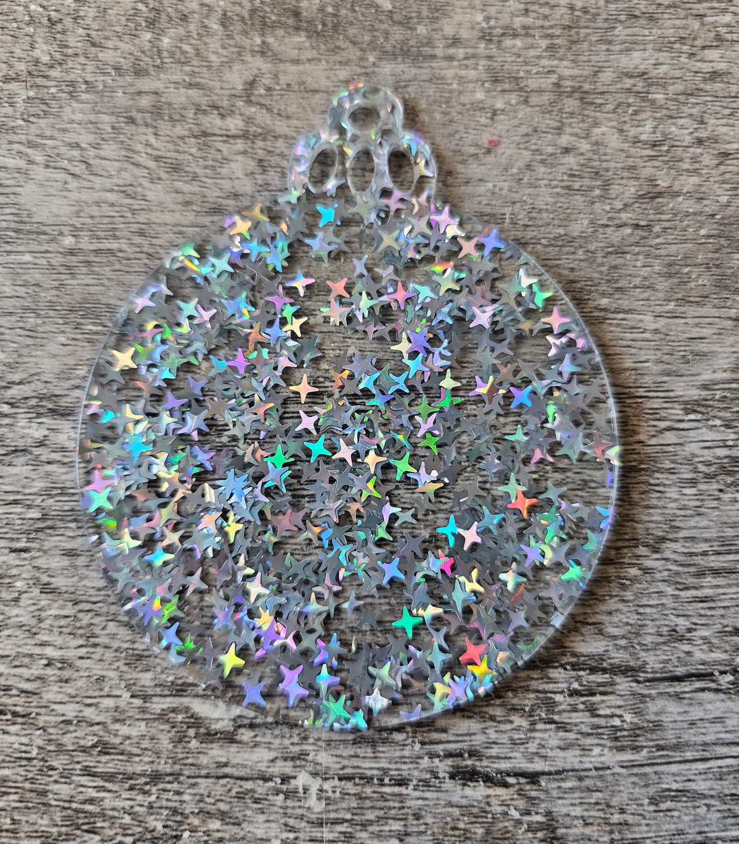 Silver Ornament Blank