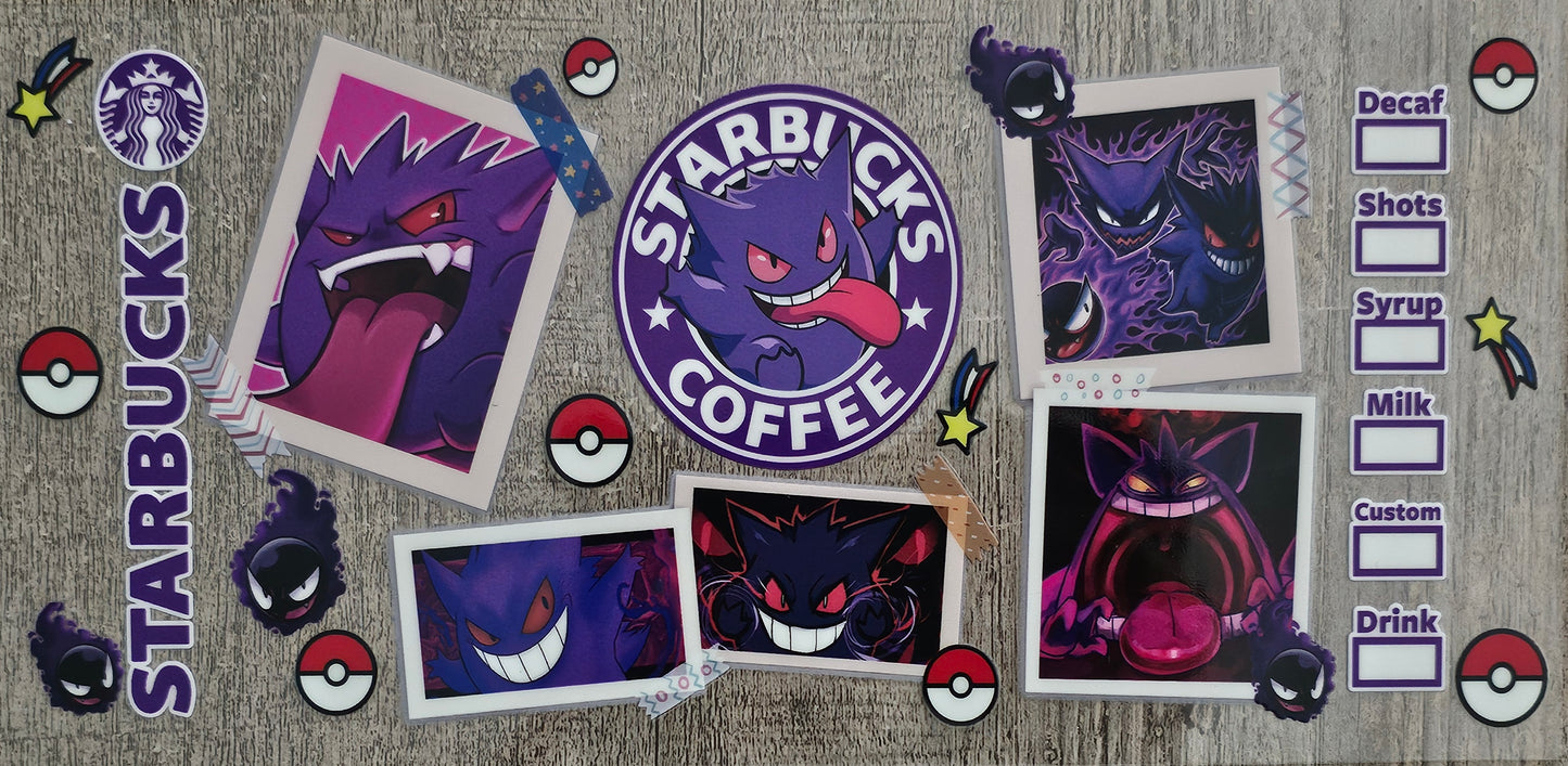 Pocket Monster Purple - 16oz Wrap