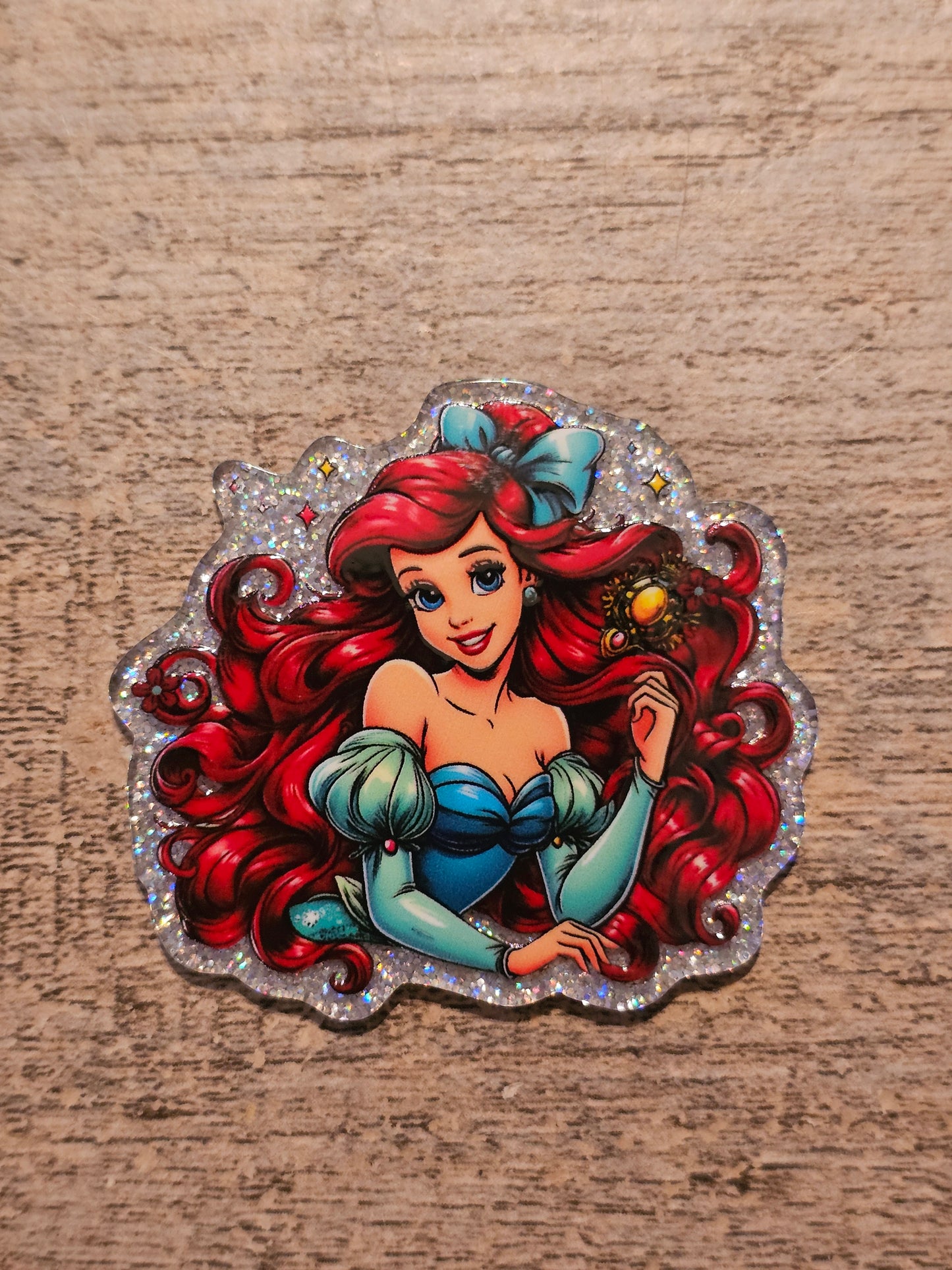 Princess Acrylic Flat Back