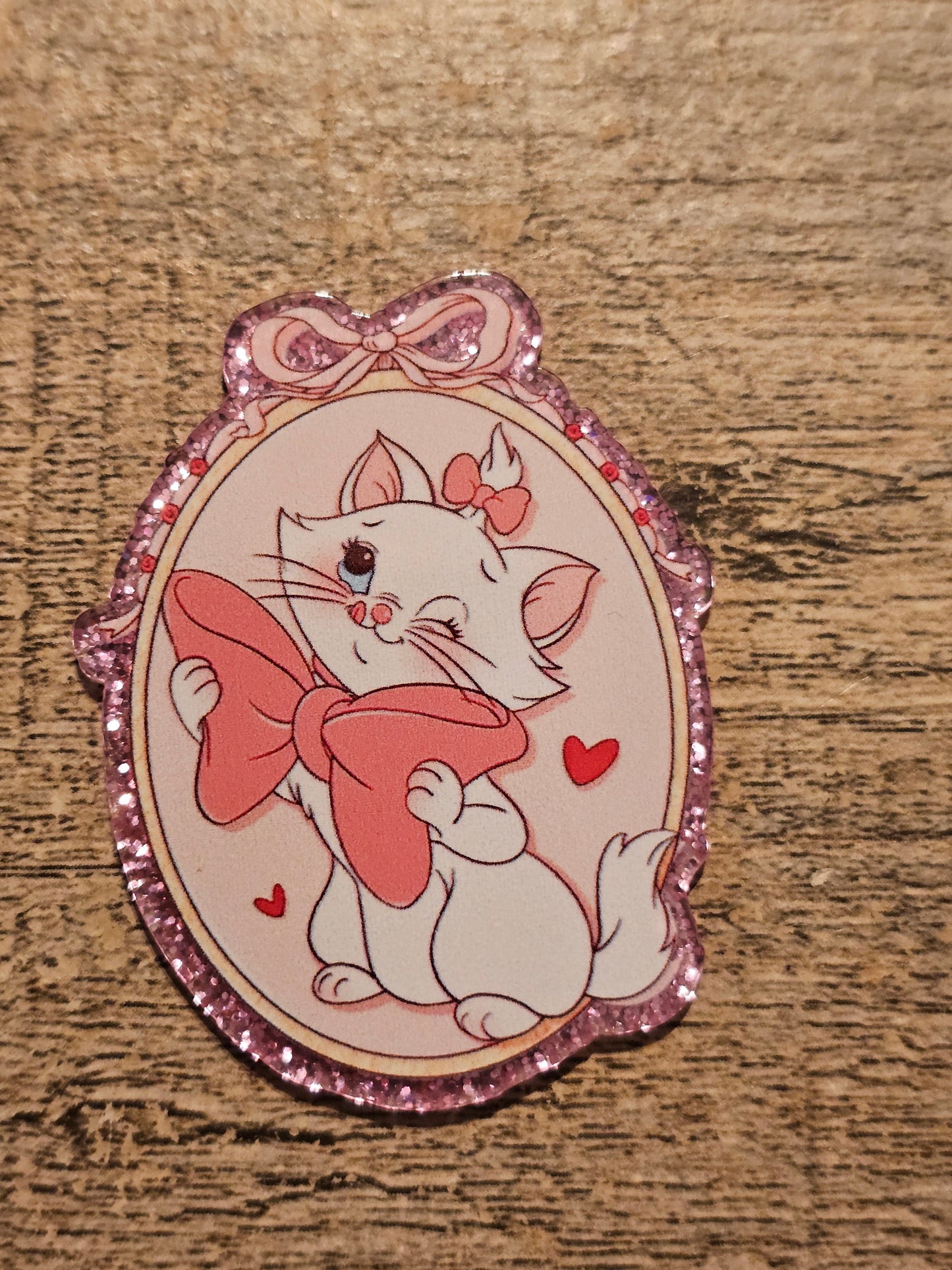 Cat Acrylic Flat Back