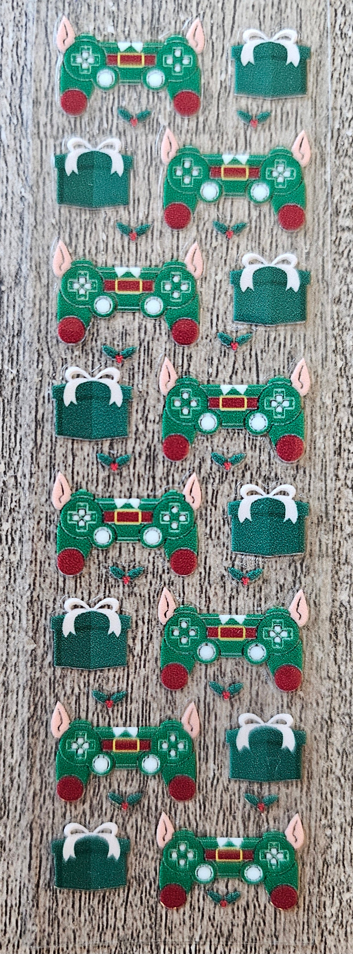 Christmas Gamer Pen/Bookmark Wrap