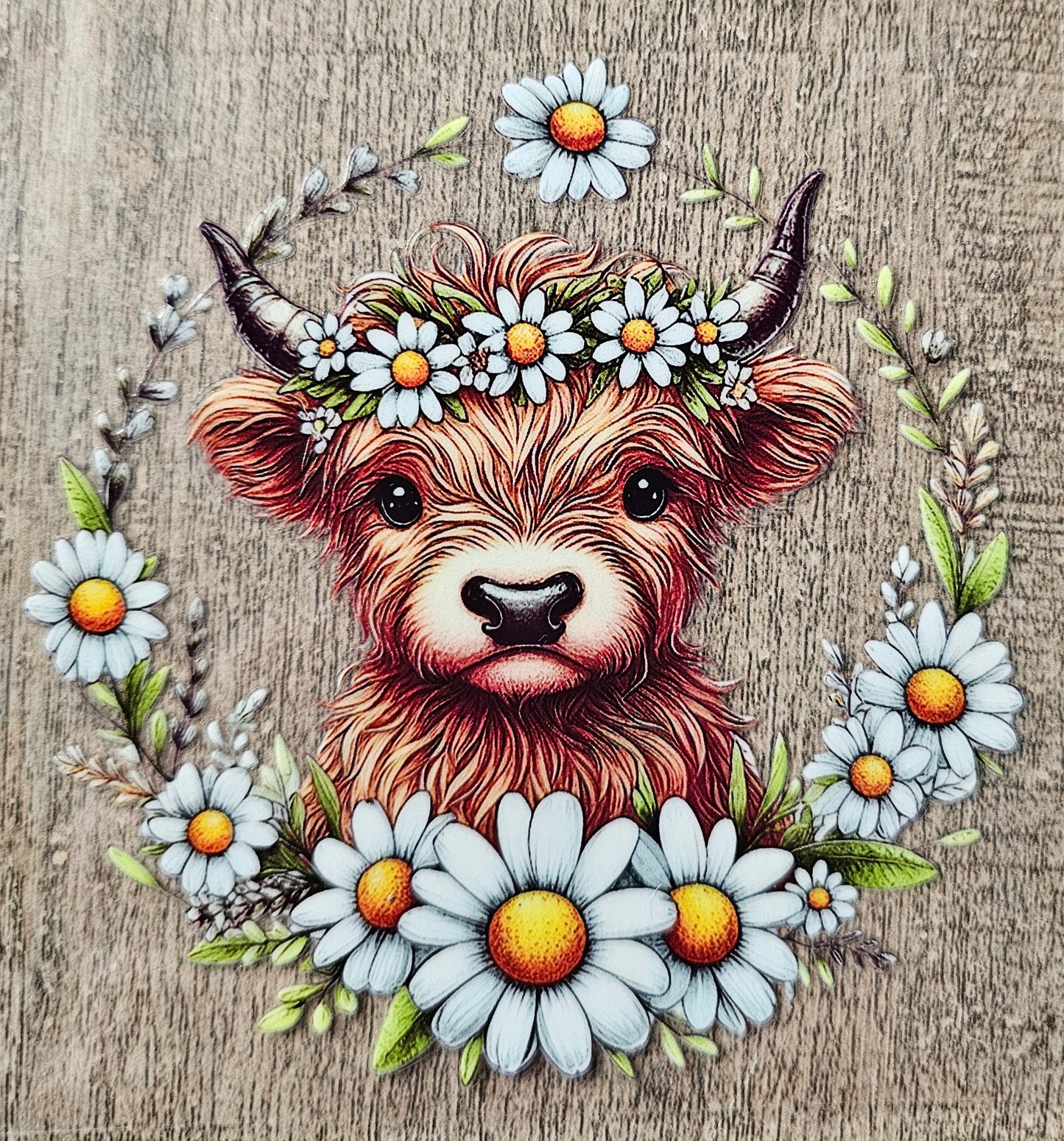 Cow 4in Decal