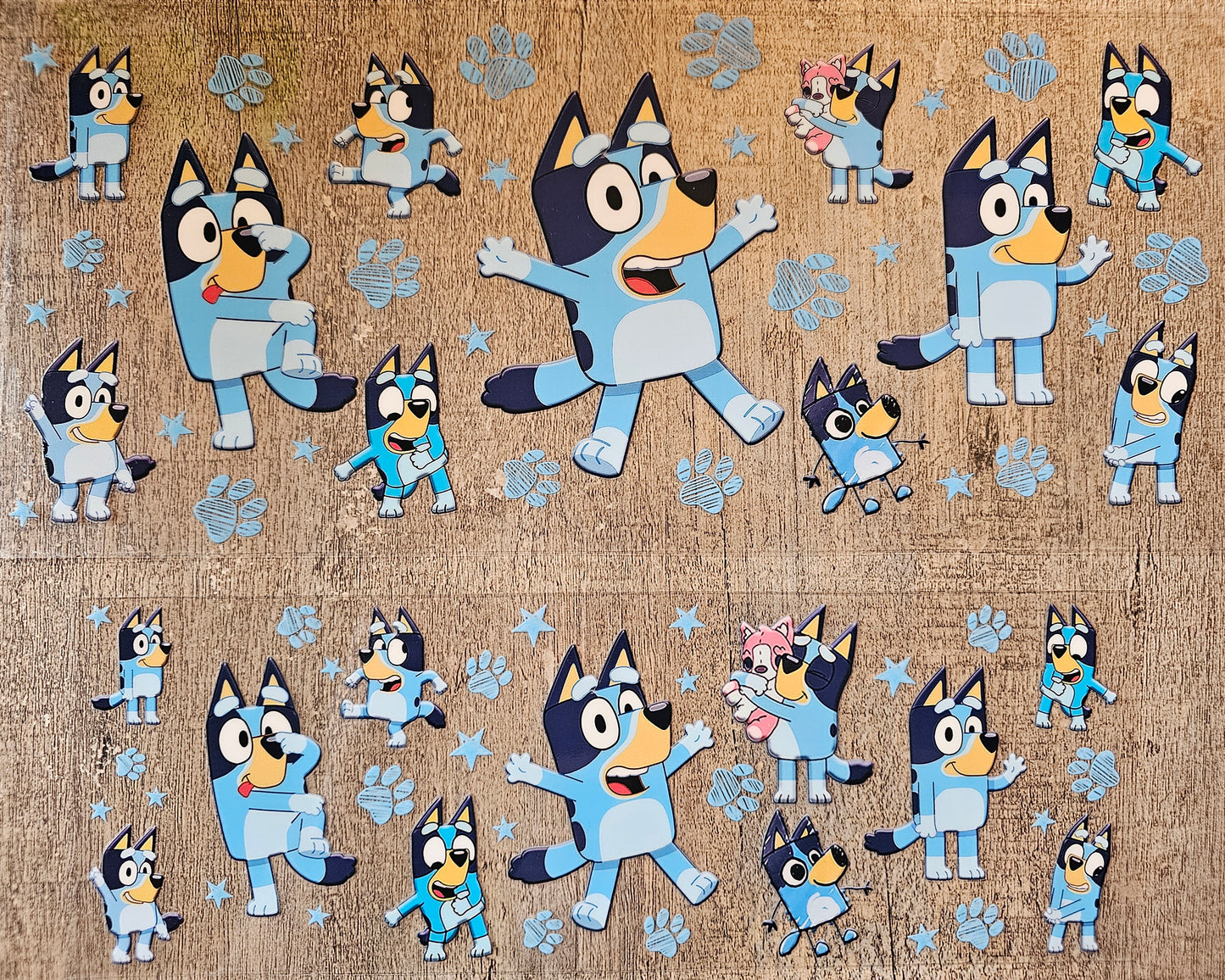 Blue Dog 40oz Wrap
