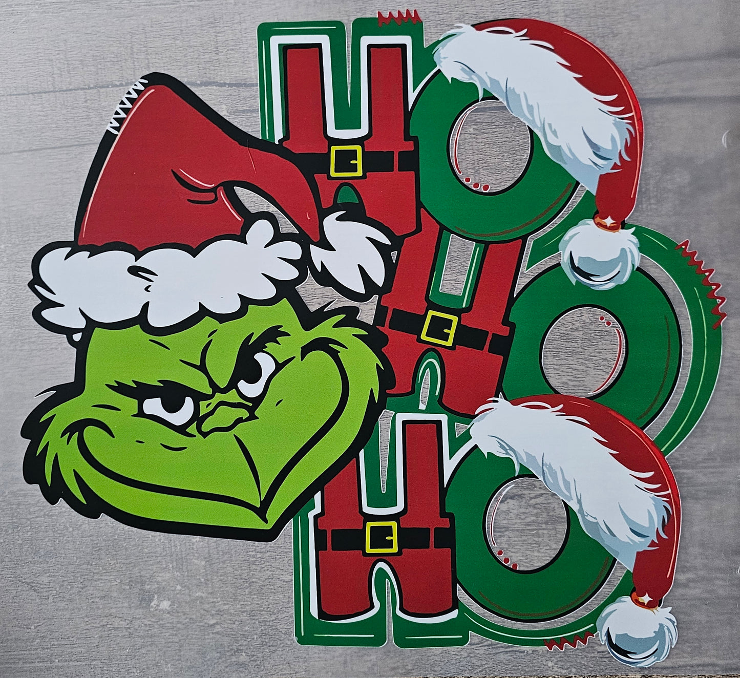 Christmas Green Man HoHoHo DTF