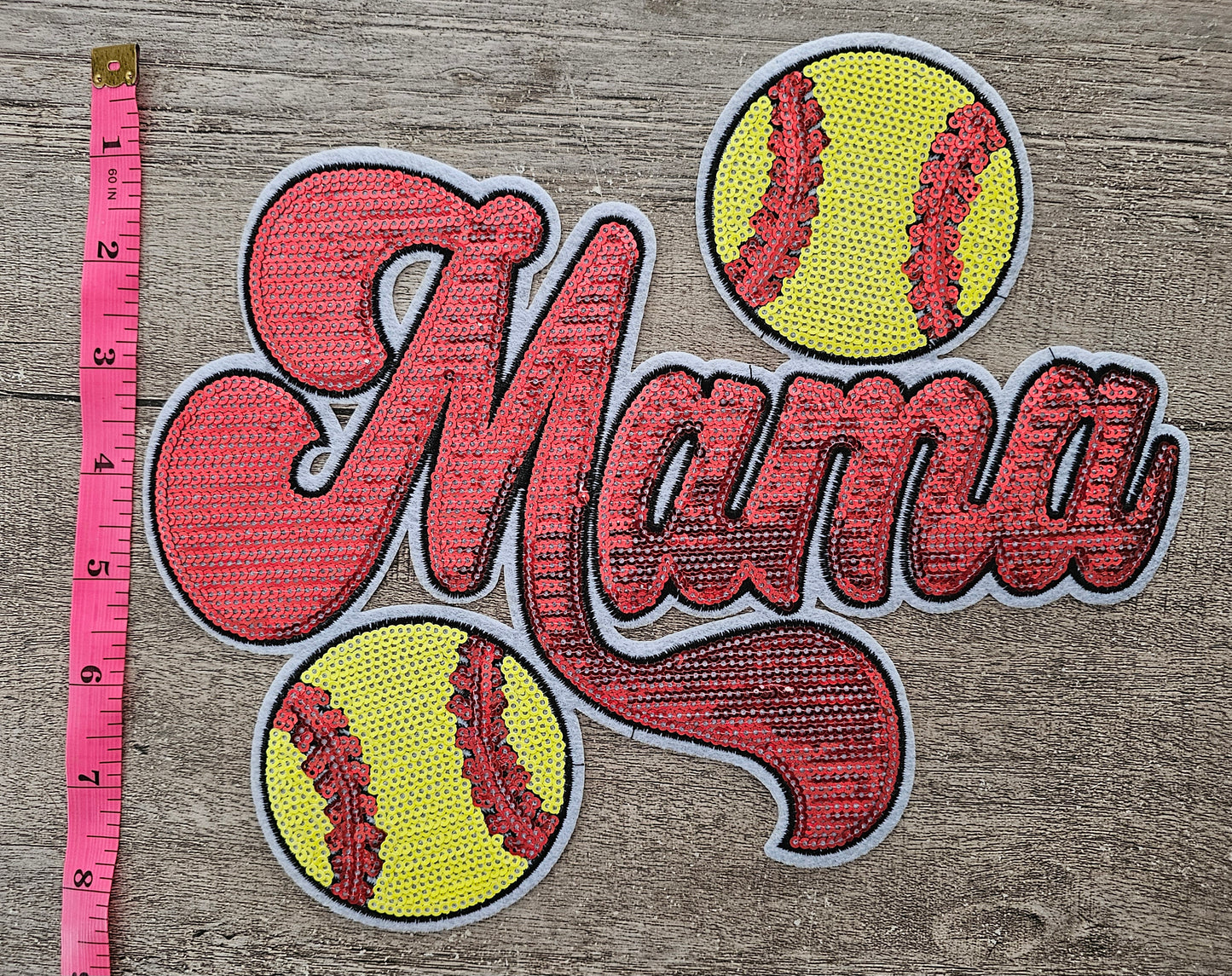 Softball Mama Patch