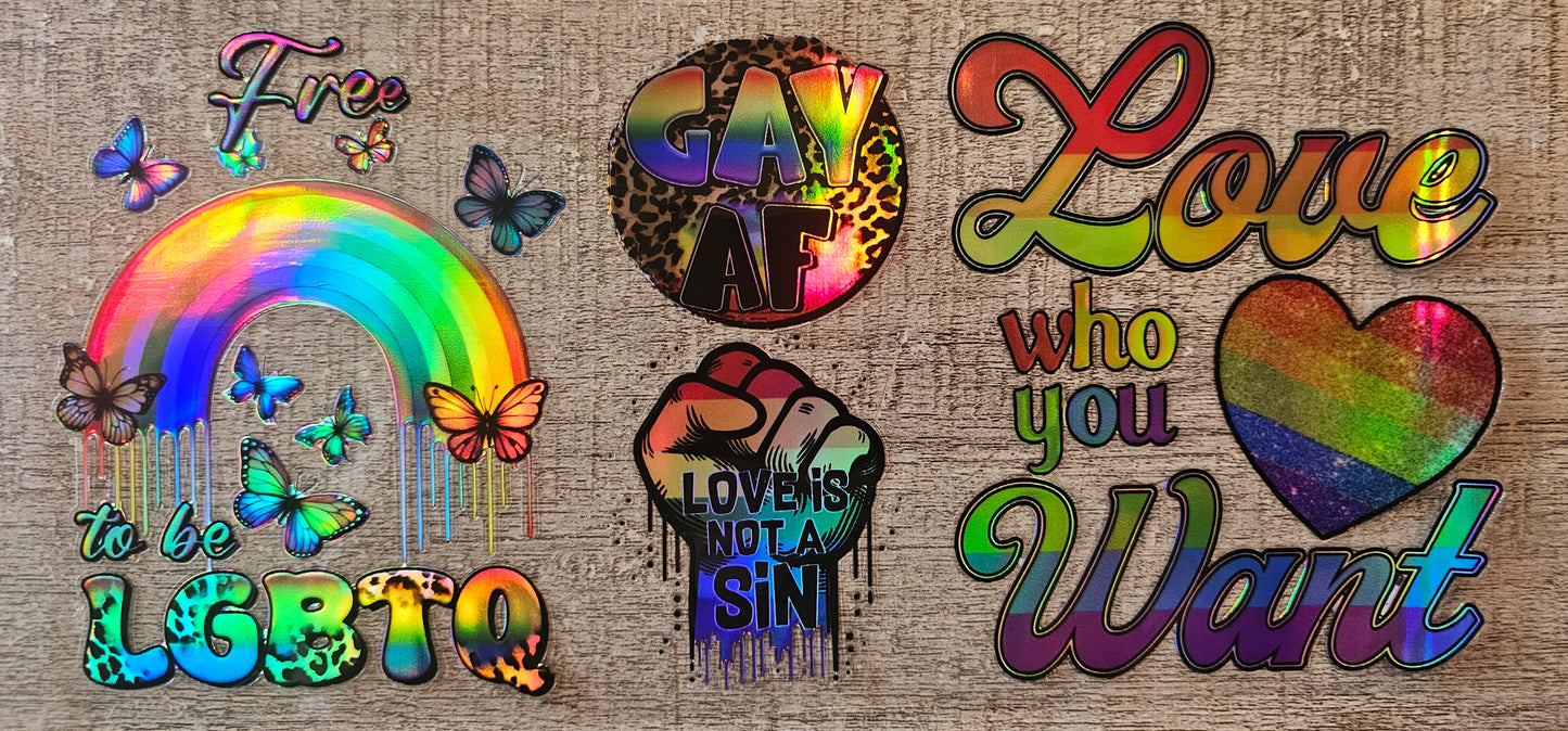Pride Holographic 16oz Wrap
