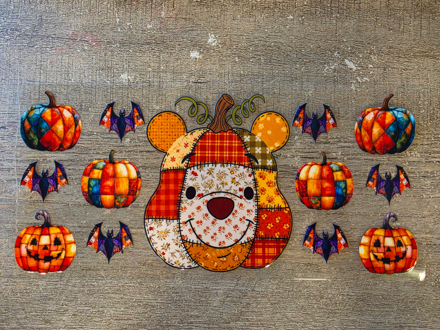 Halloween Bear 16oz Wrap