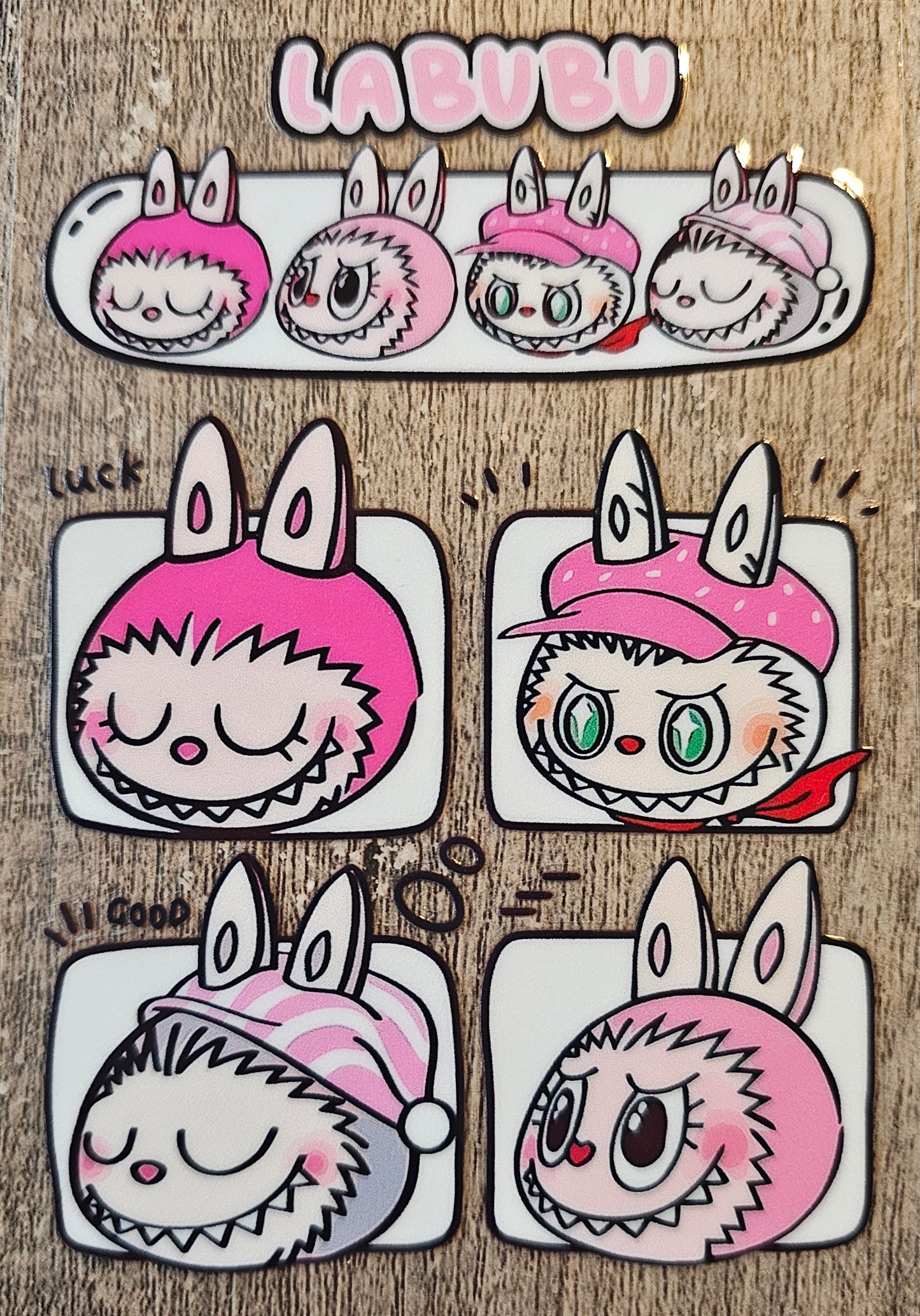 Lu 4in Decal