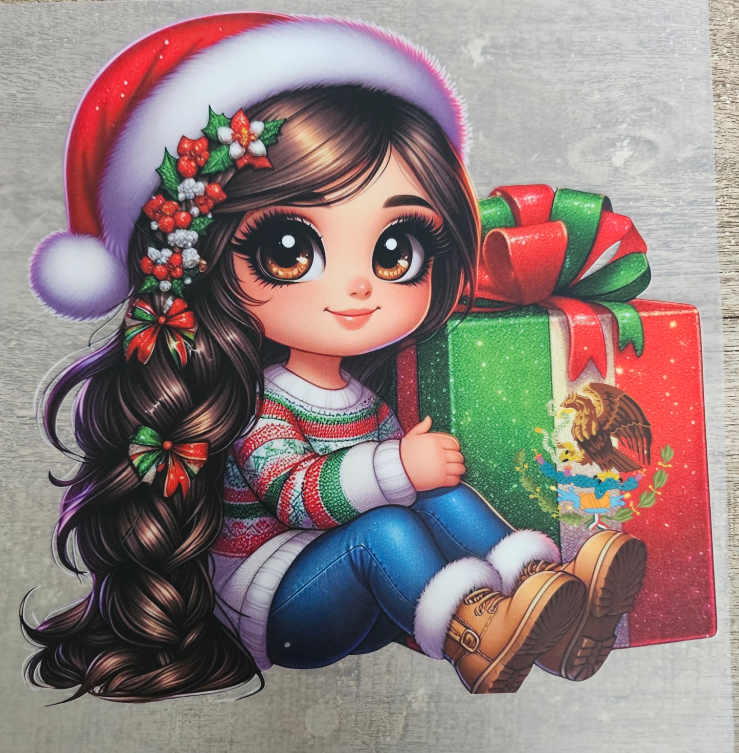 Christmas Girl Children's DTF