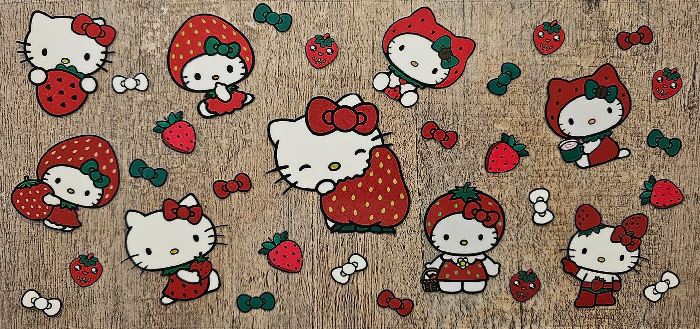 HK Strawberry 16oz Wrap