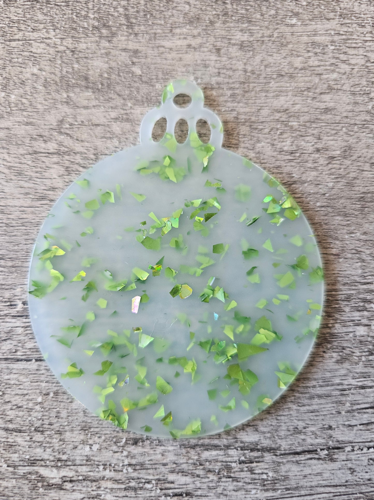 Green Ornament Blank