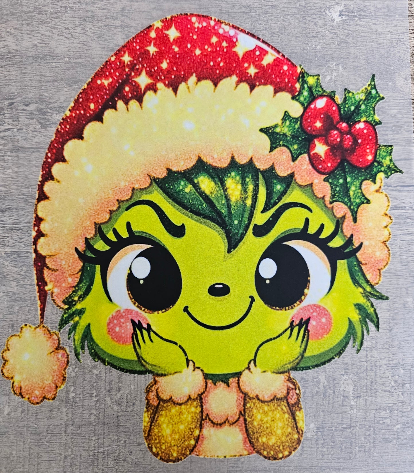 Christmas Green Man Children's DTF