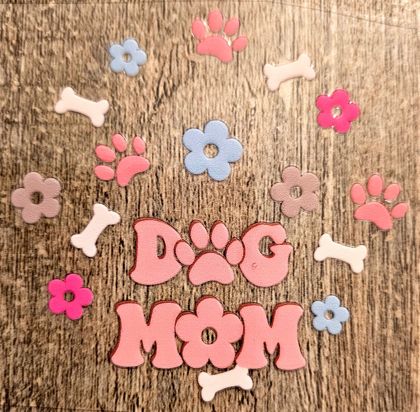 Dog Mom Round Wrap