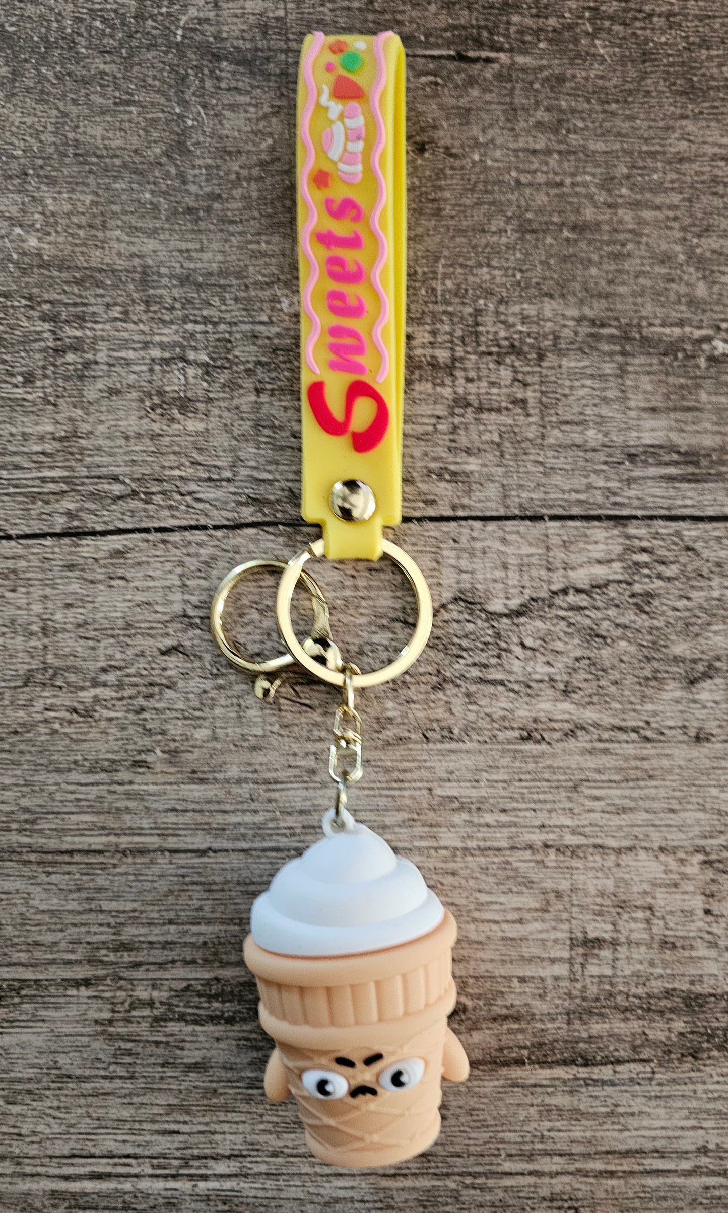Angry Icecream Keychains