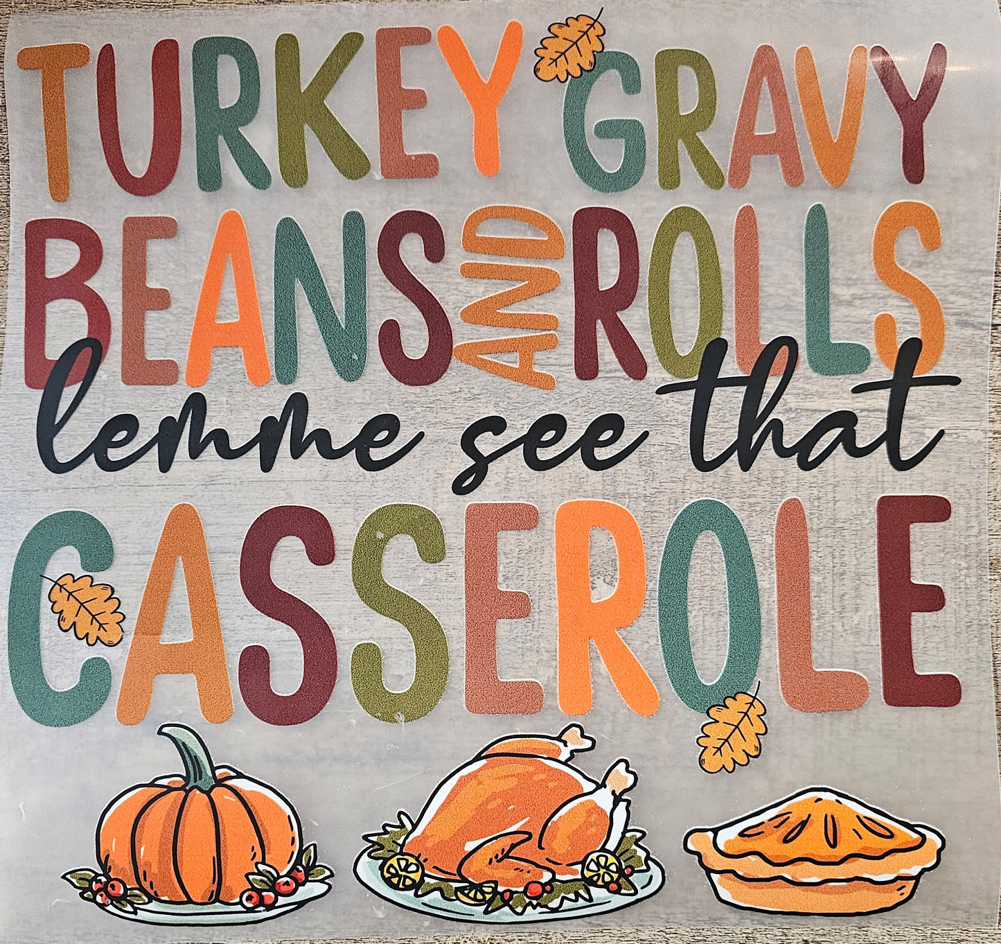 Thanksgiving Casserole DTF