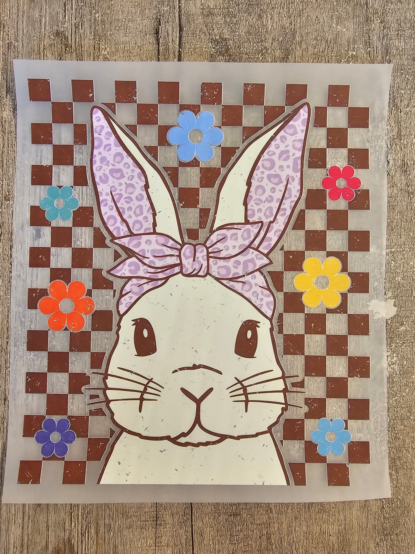 Girly Bunny- Easter DTF