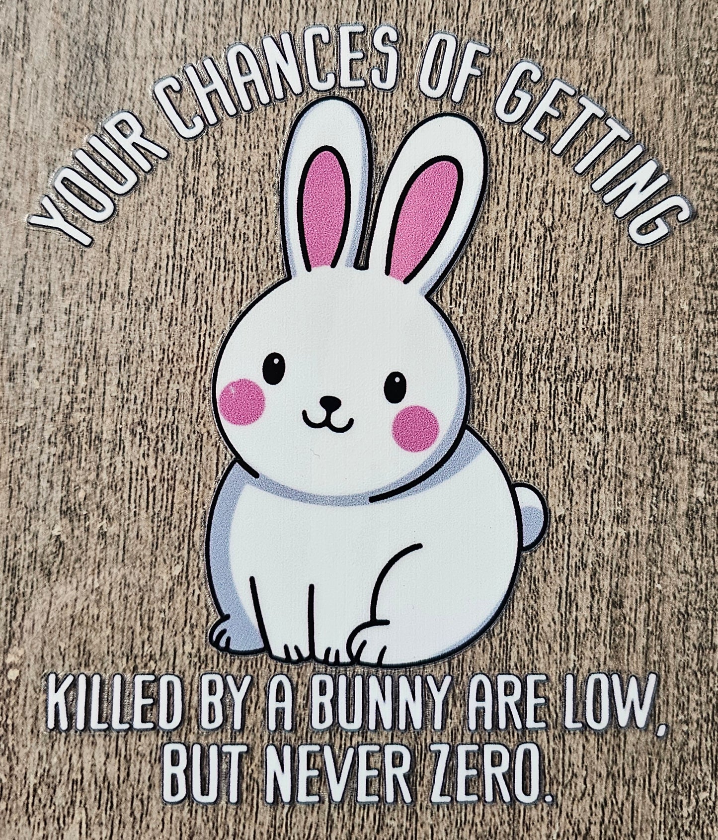 Bunny 4in Decal