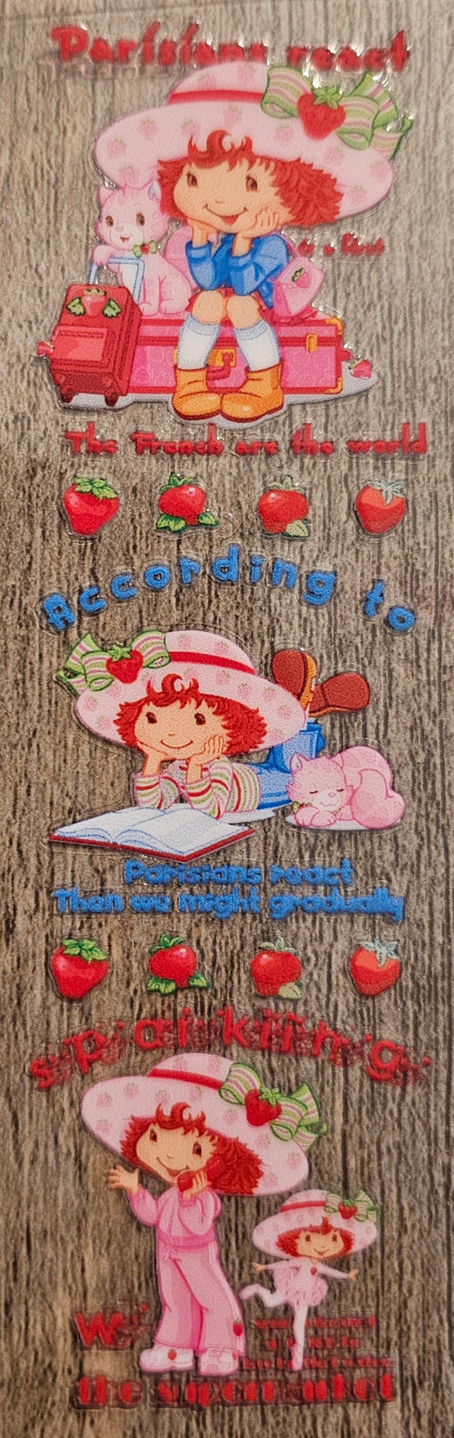 Strawberry Pen/Bookmark Wrap
