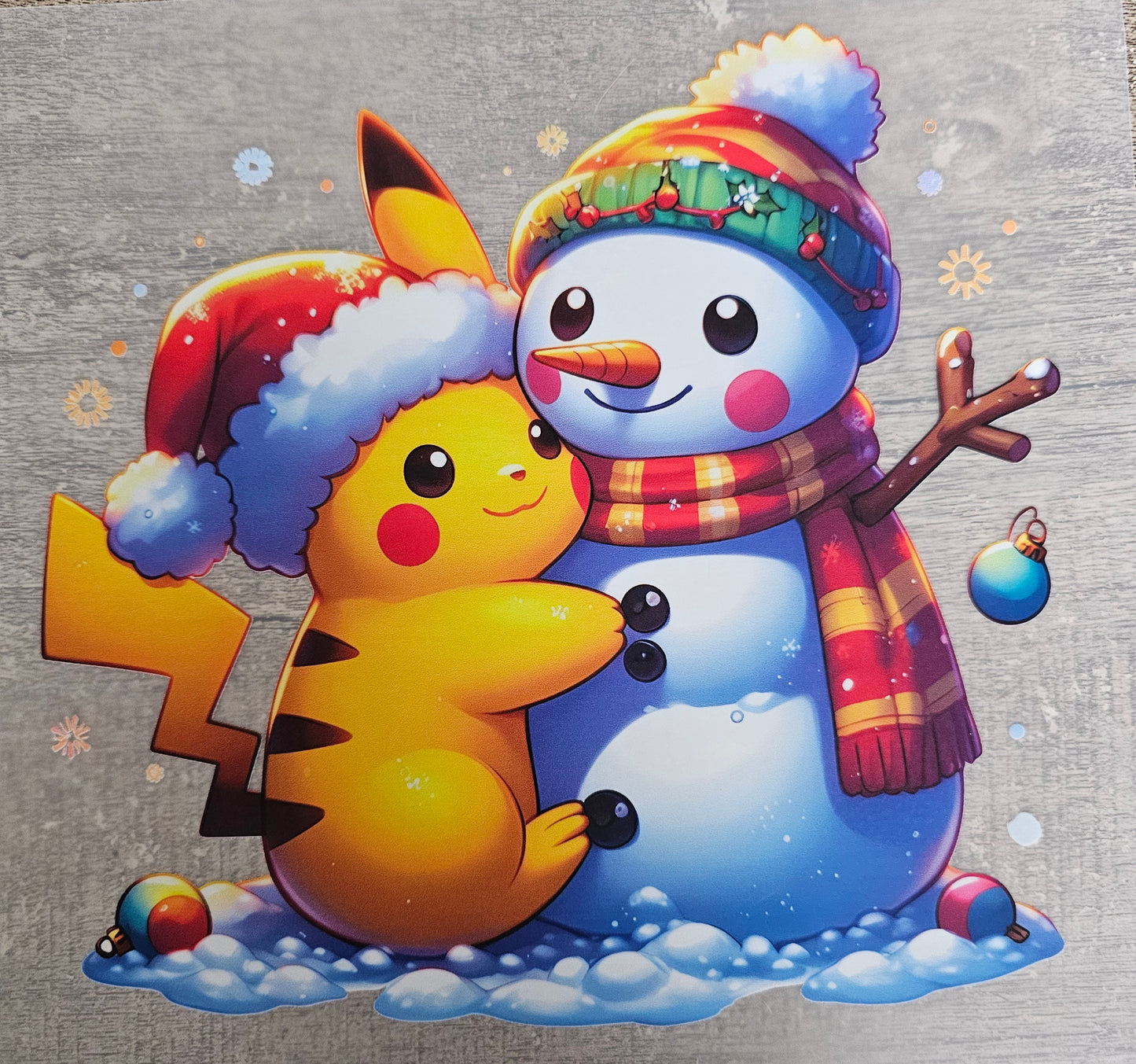 Christmas Pocket Monster Children's DTF