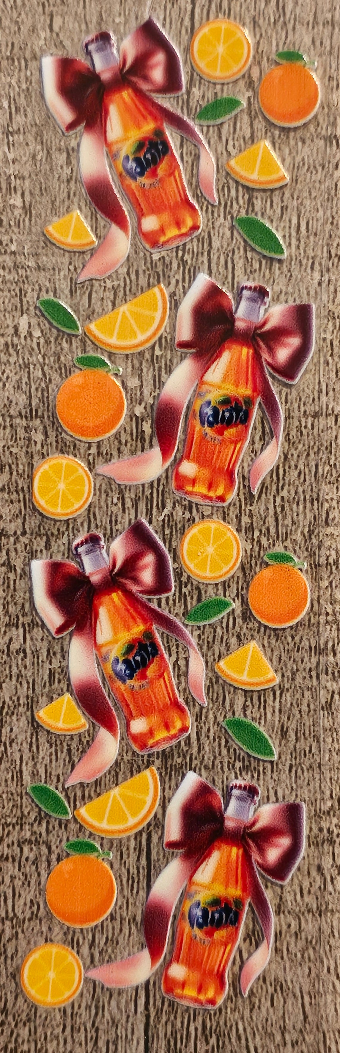 Orange Soda Pen/Bookmark Wrap