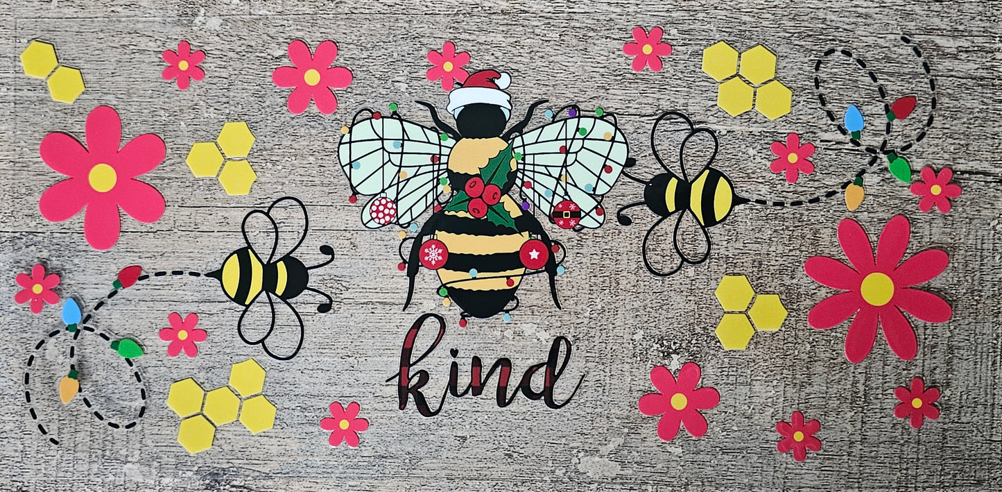 Christmas Bee 16oz Wrap