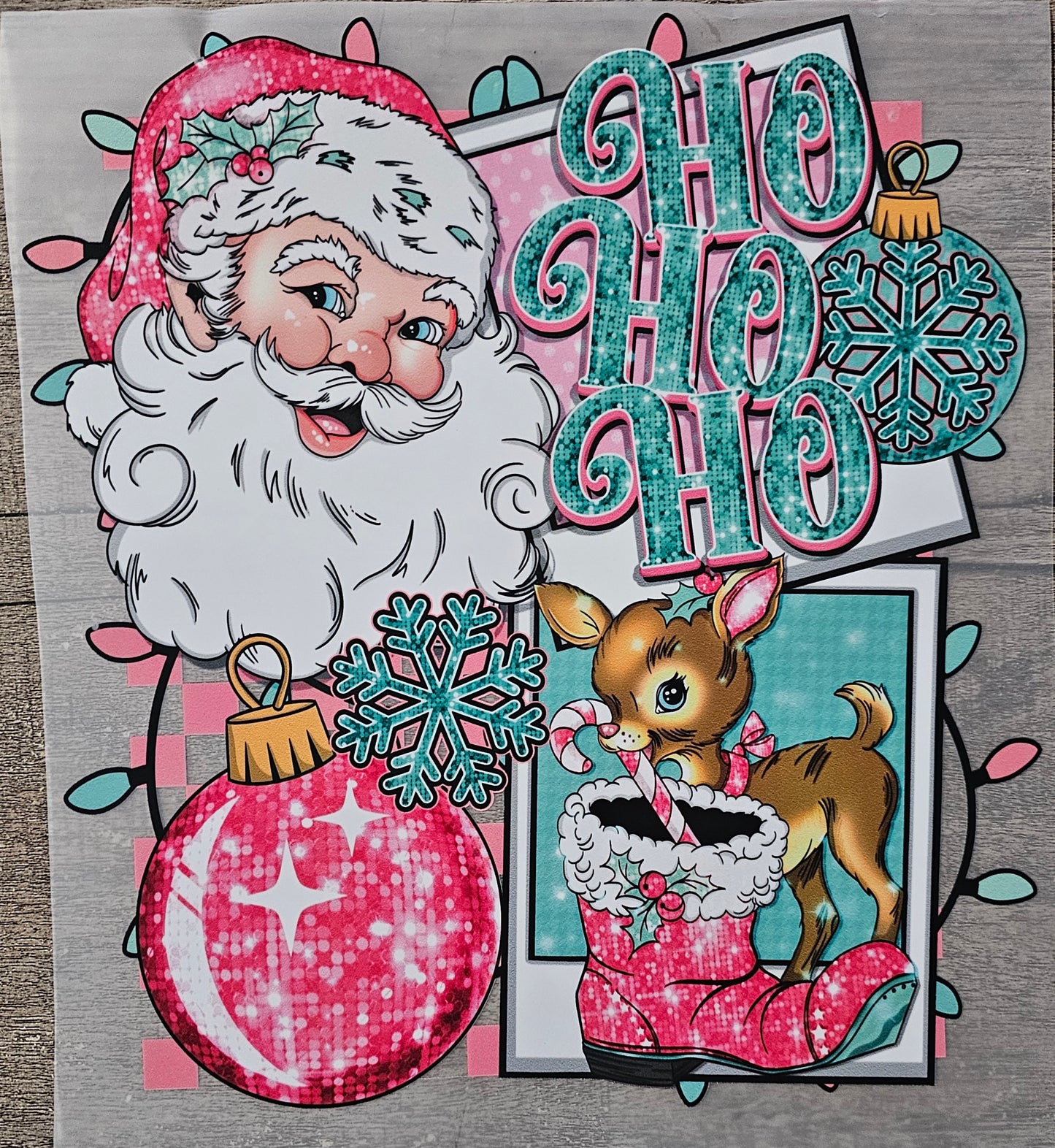 Christmas Santa DTF
