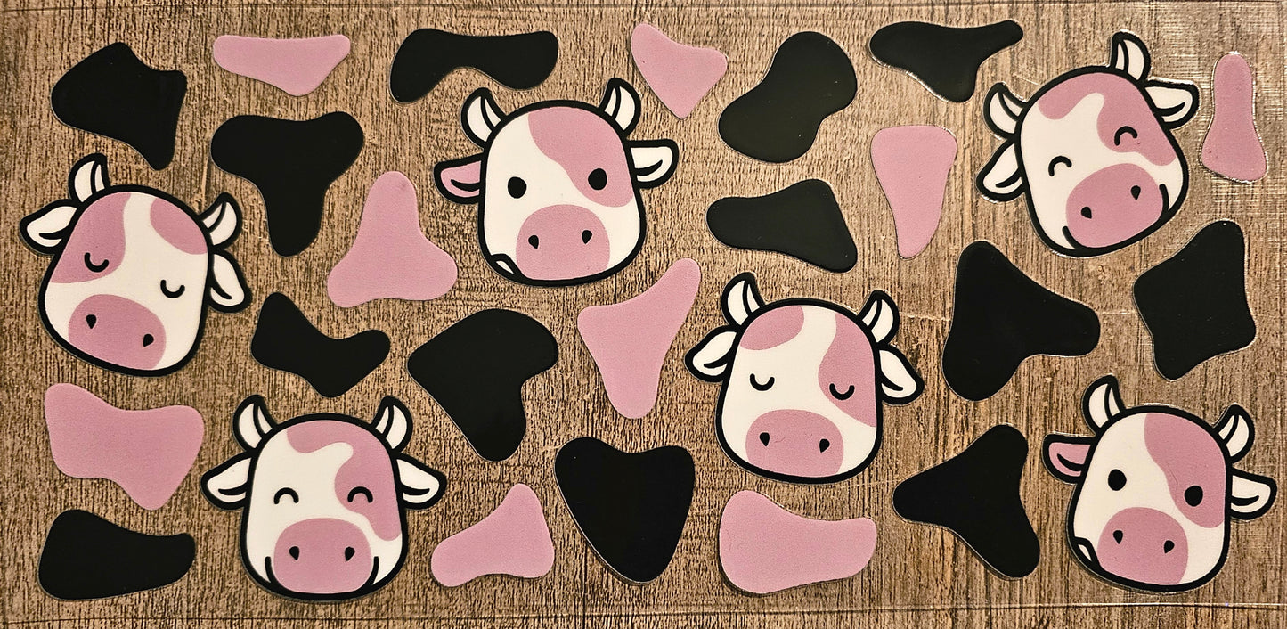 Cow Print 16oz Wrap
