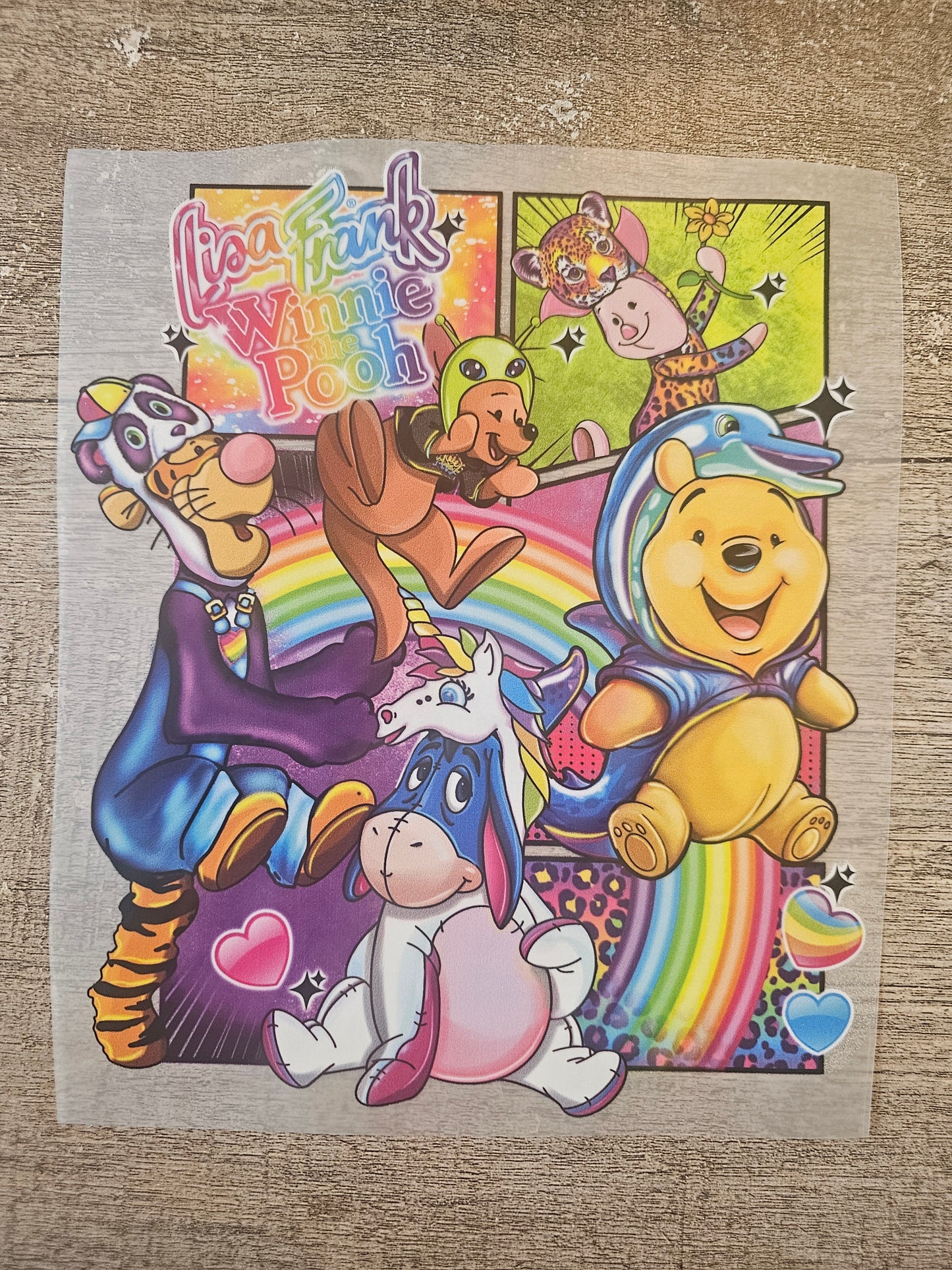 Lisa Bear Mashup Children's DTF