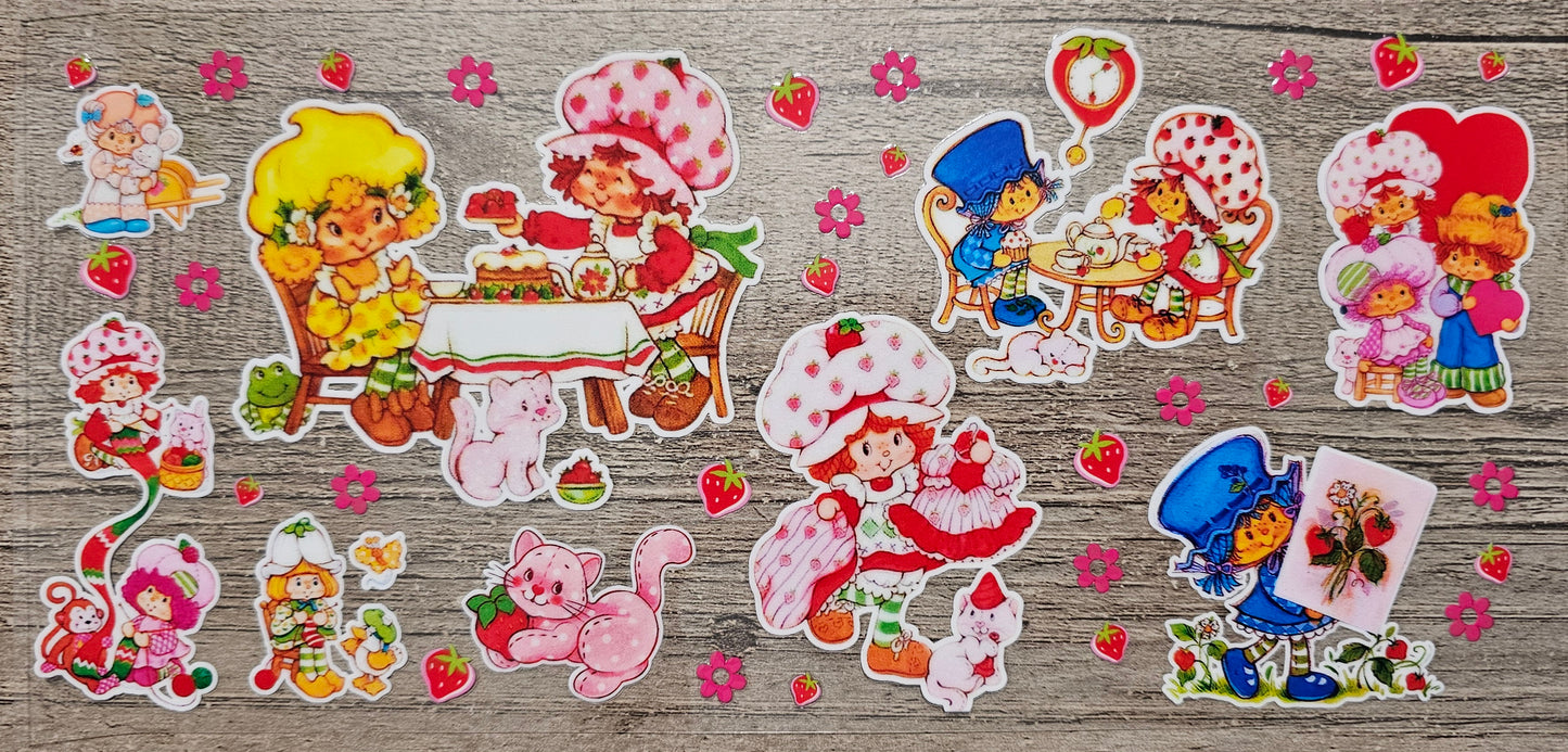 Strawberry Shortcake 16oz Wrap