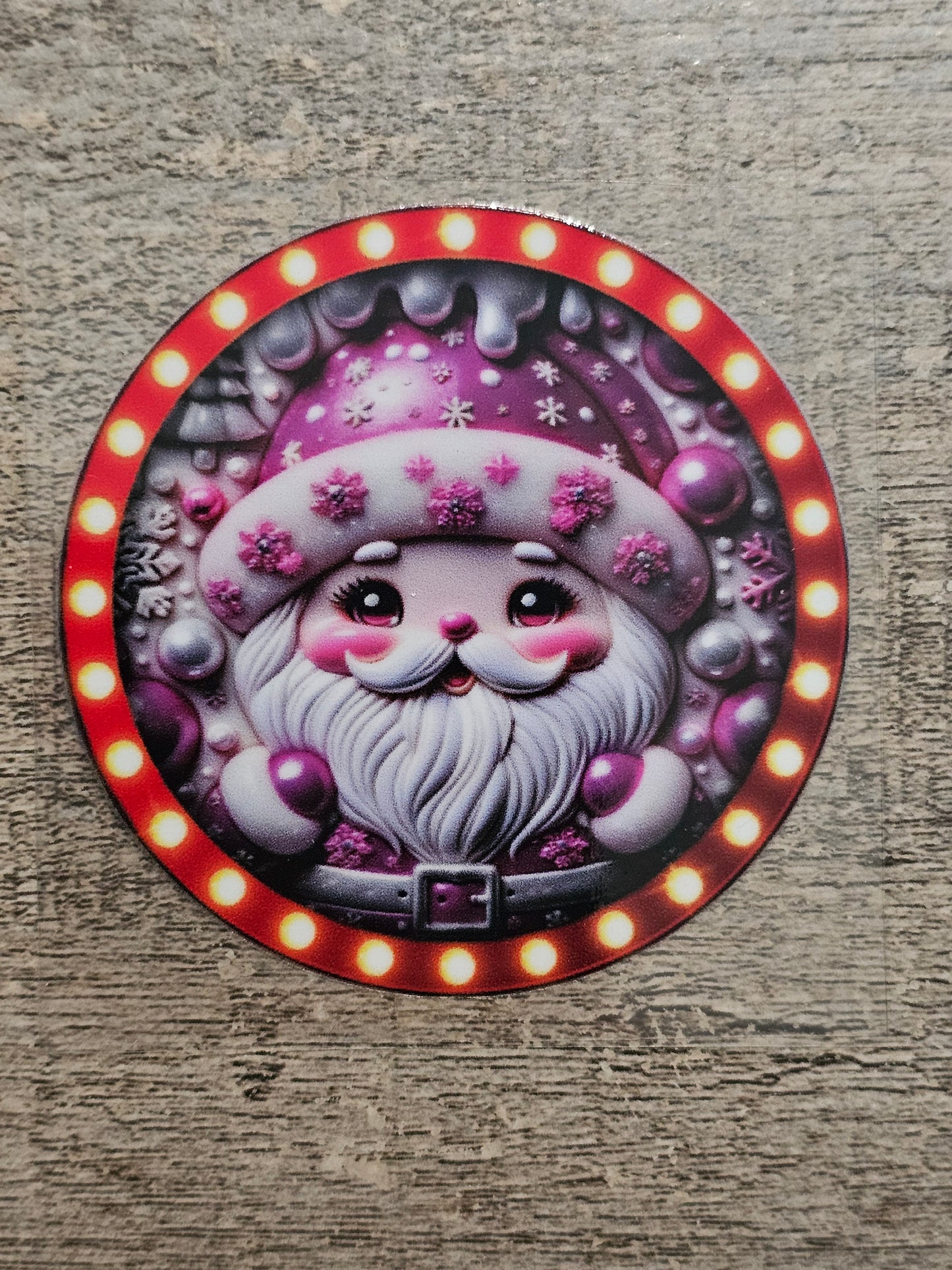 Santa Ornament Wrap
