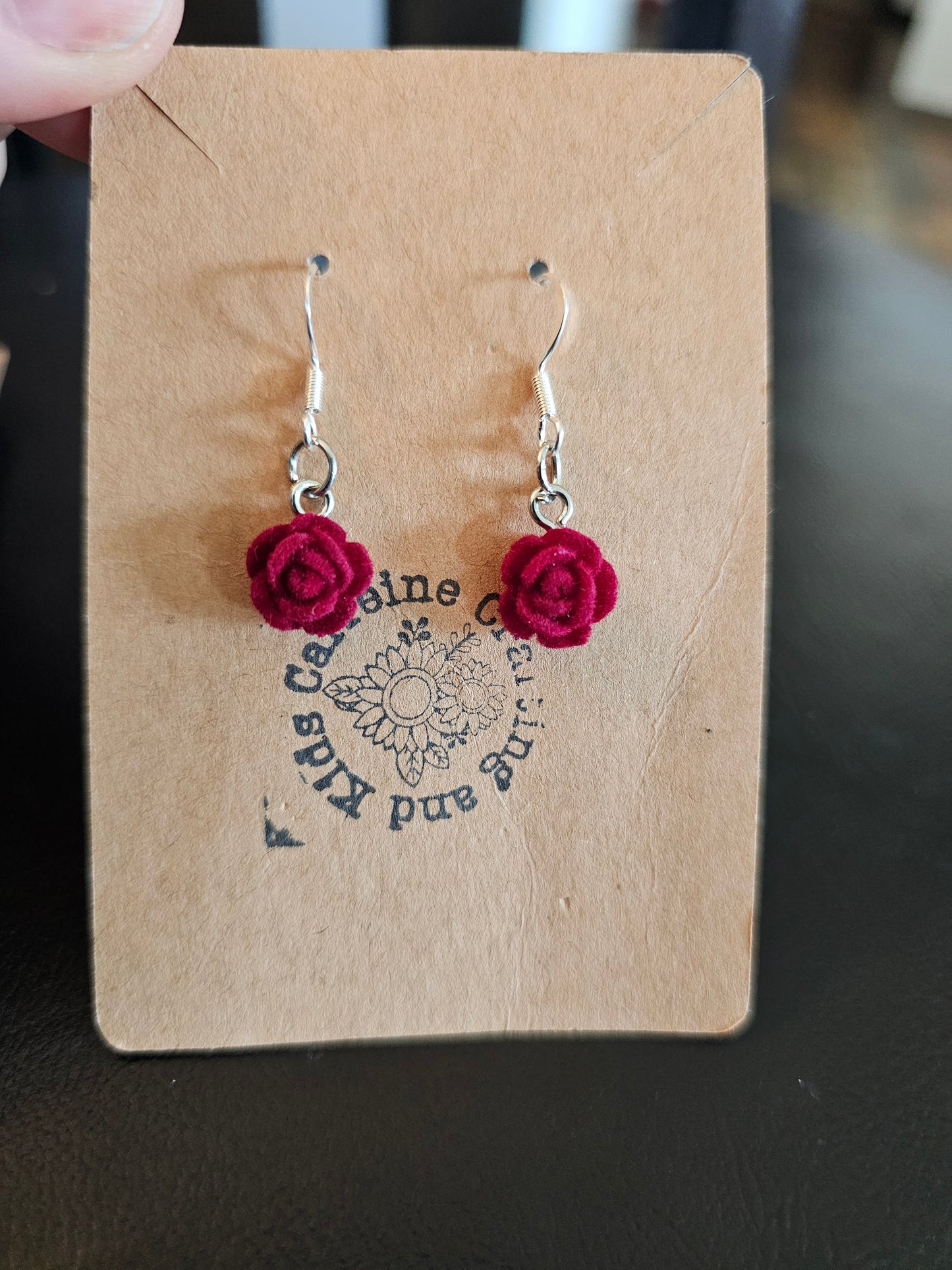 Rose Earrings