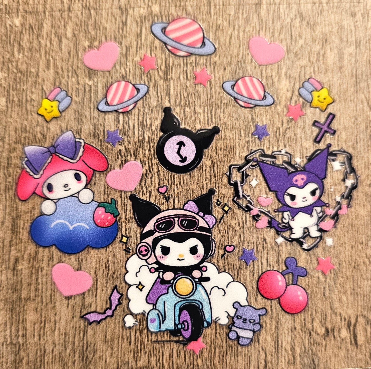 HK and Friends Round Wrap