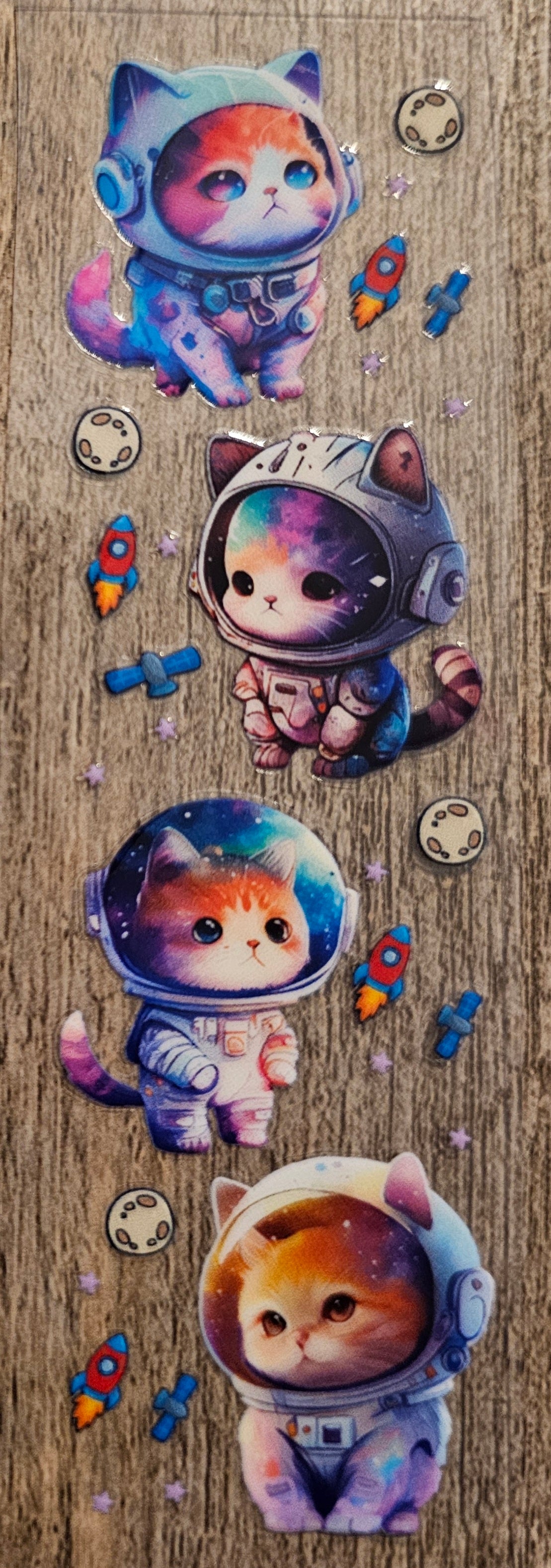 Space Cats Pen/Bookmark Wrap