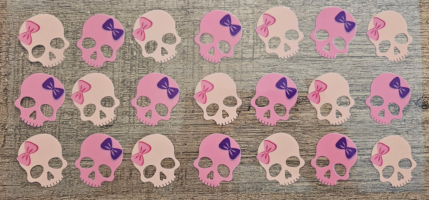 Pink Skulls 16oz Wrap