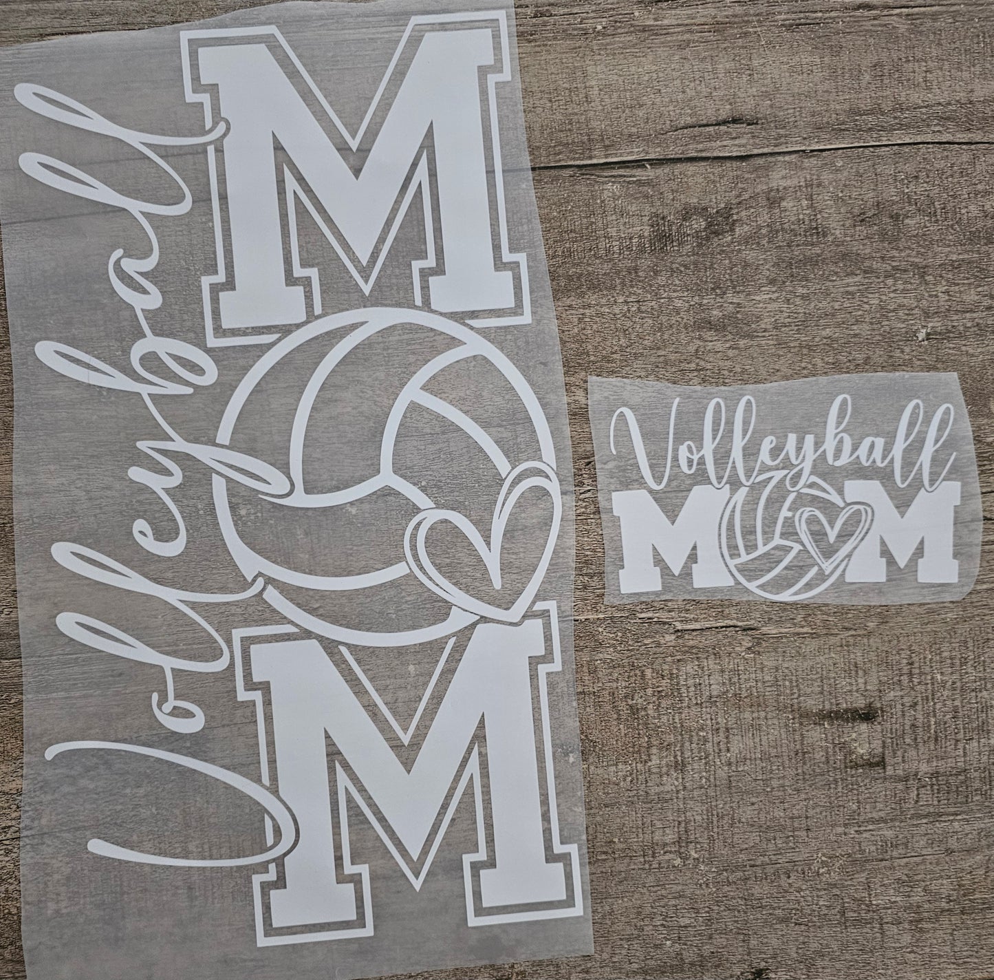 Volleyball Mom Front and Back Design DTF - XLarge