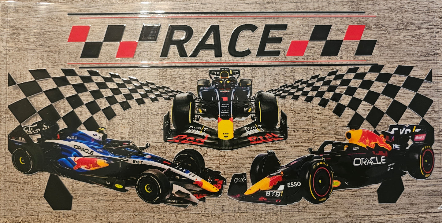 Race Car 16oz Wrap